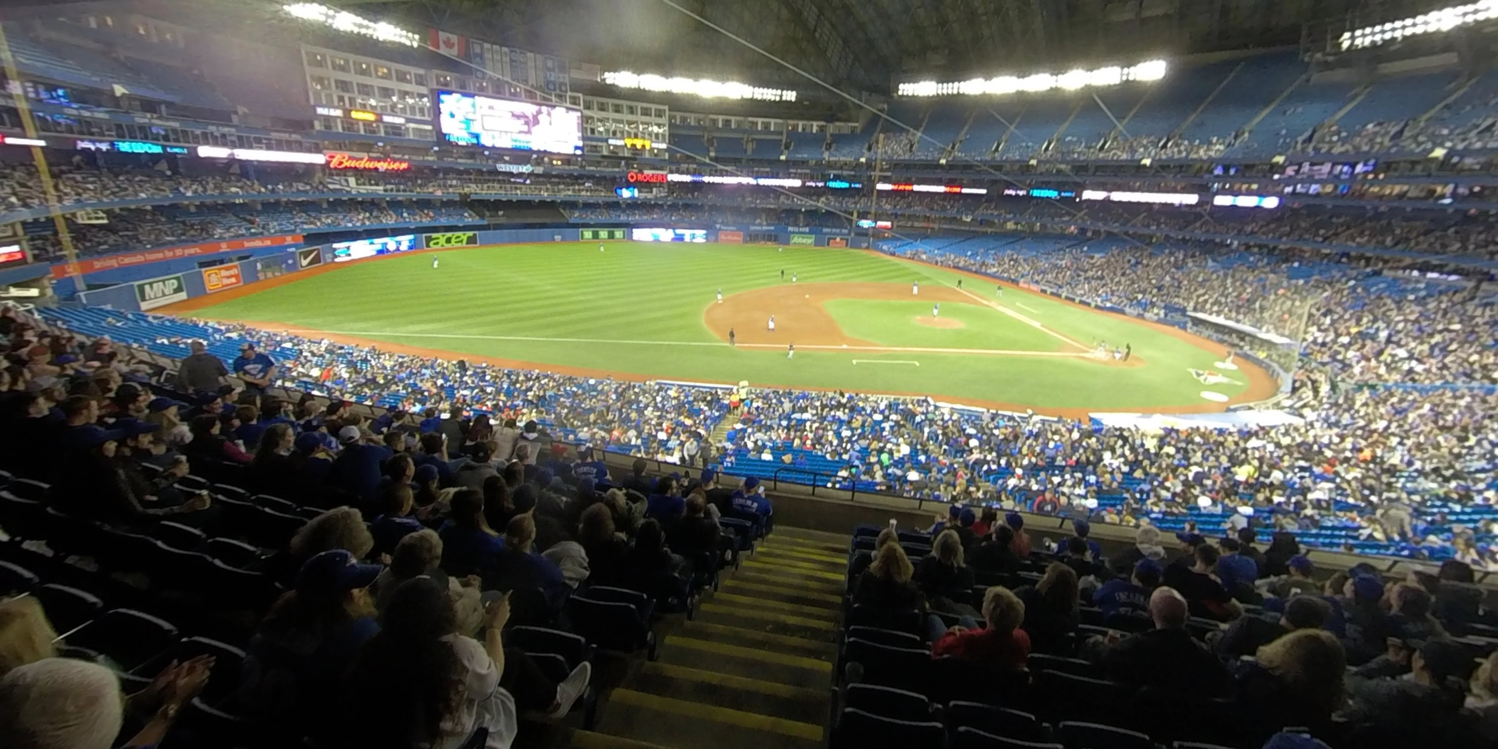 section 231 panoramic seat view  for baseball - rogers centre