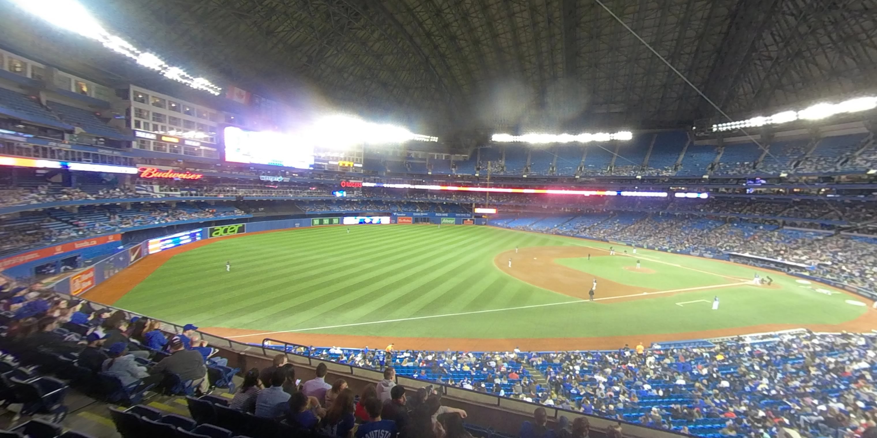 section 235 panoramic seat view  for baseball - rogers centre