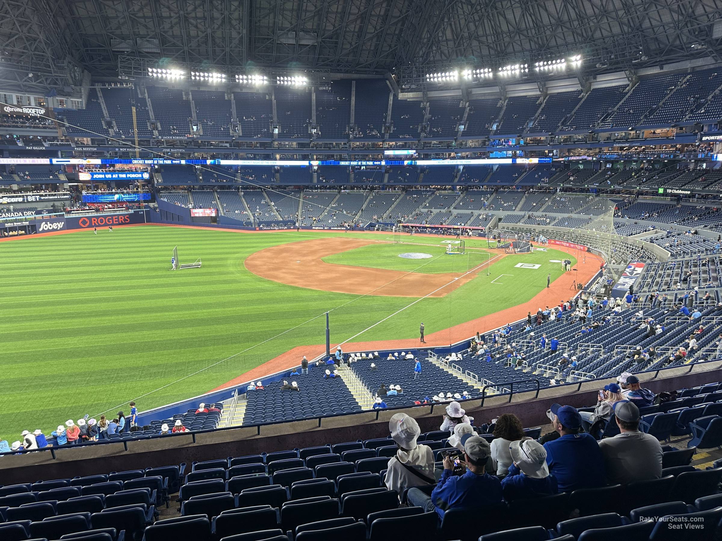 section 237, row 10 seat view  for baseball - rogers centre