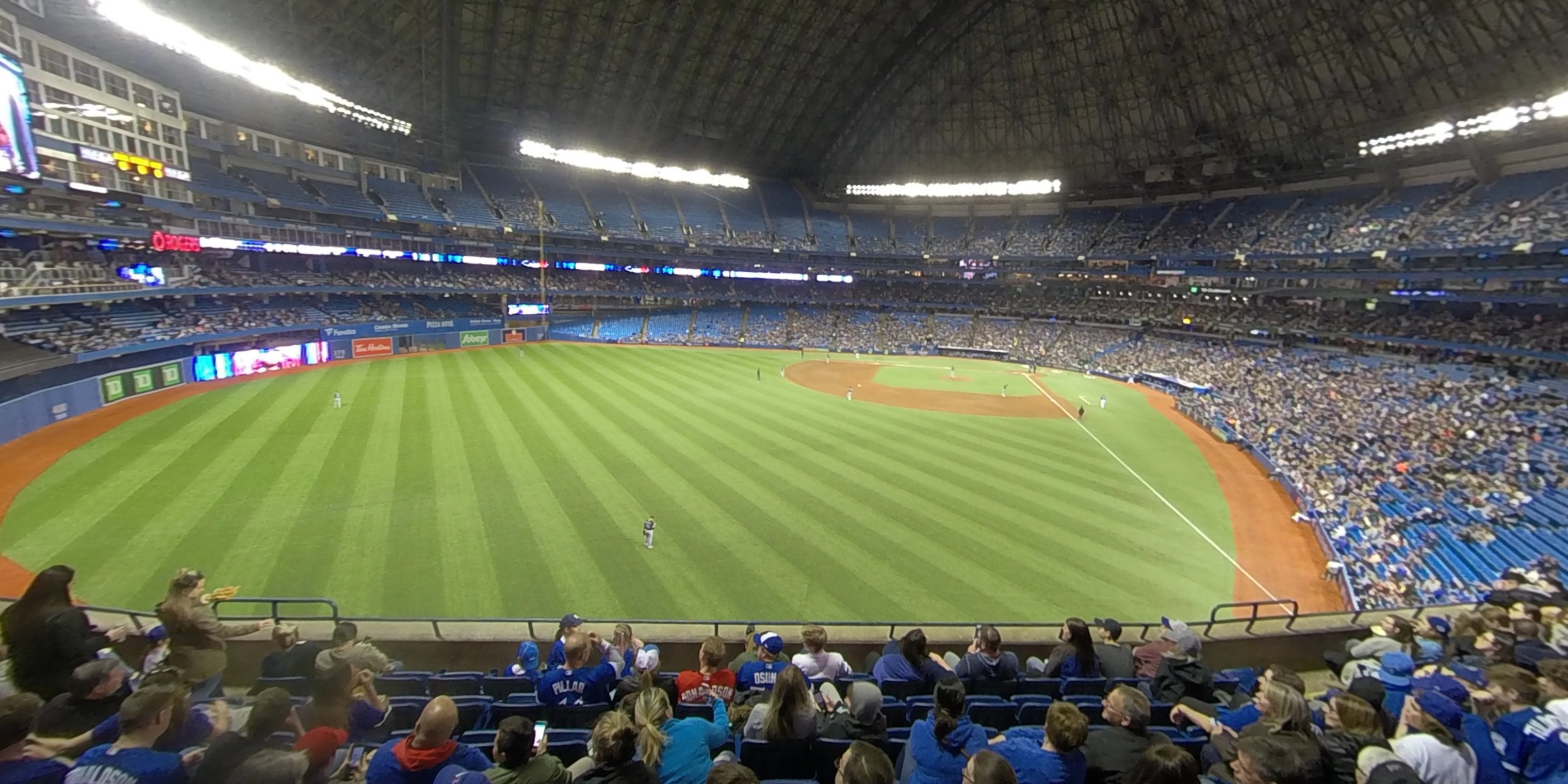 section 241 panoramic seat view  for baseball - rogers centre