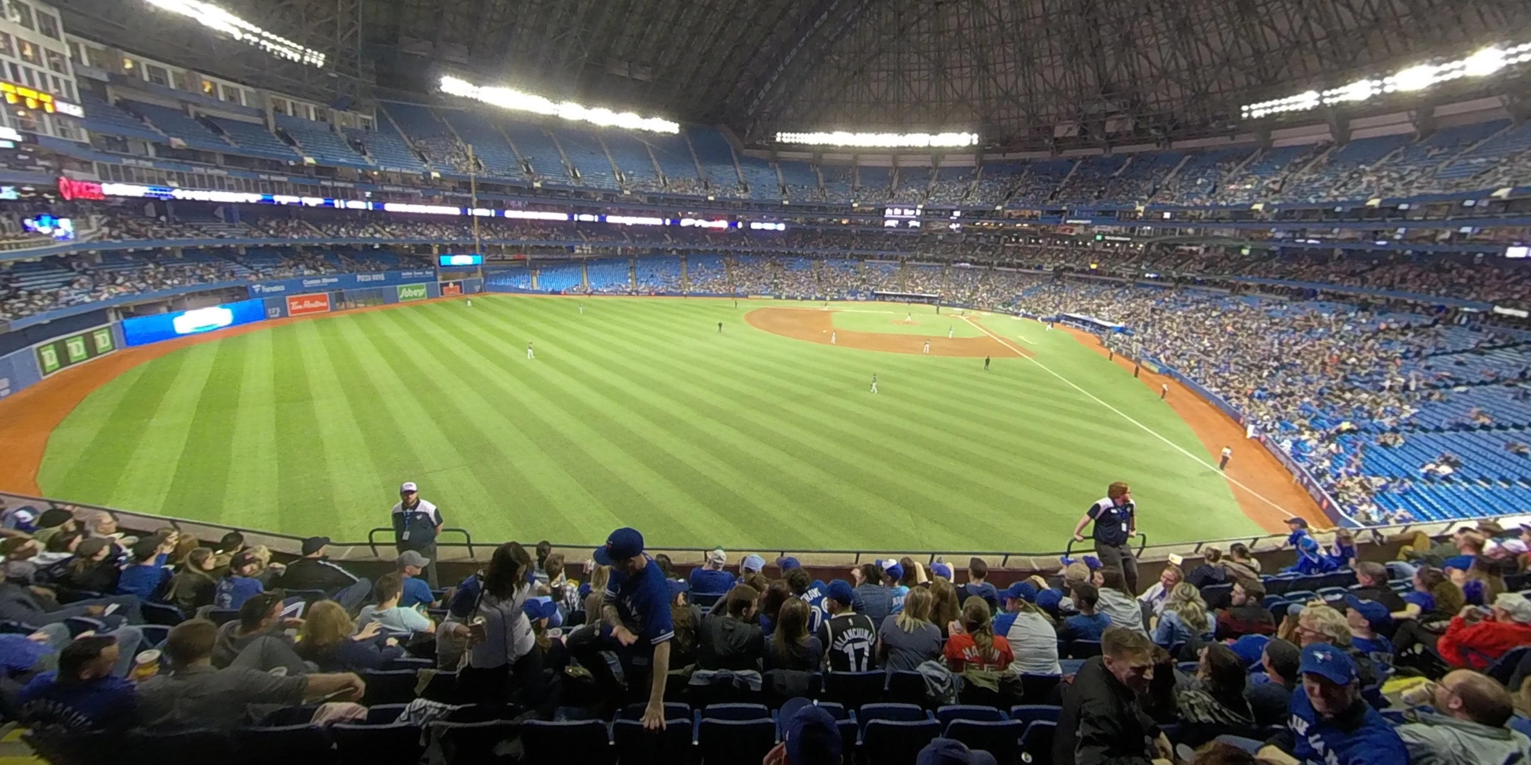 section 242 panoramic seat view  for baseball - rogers centre