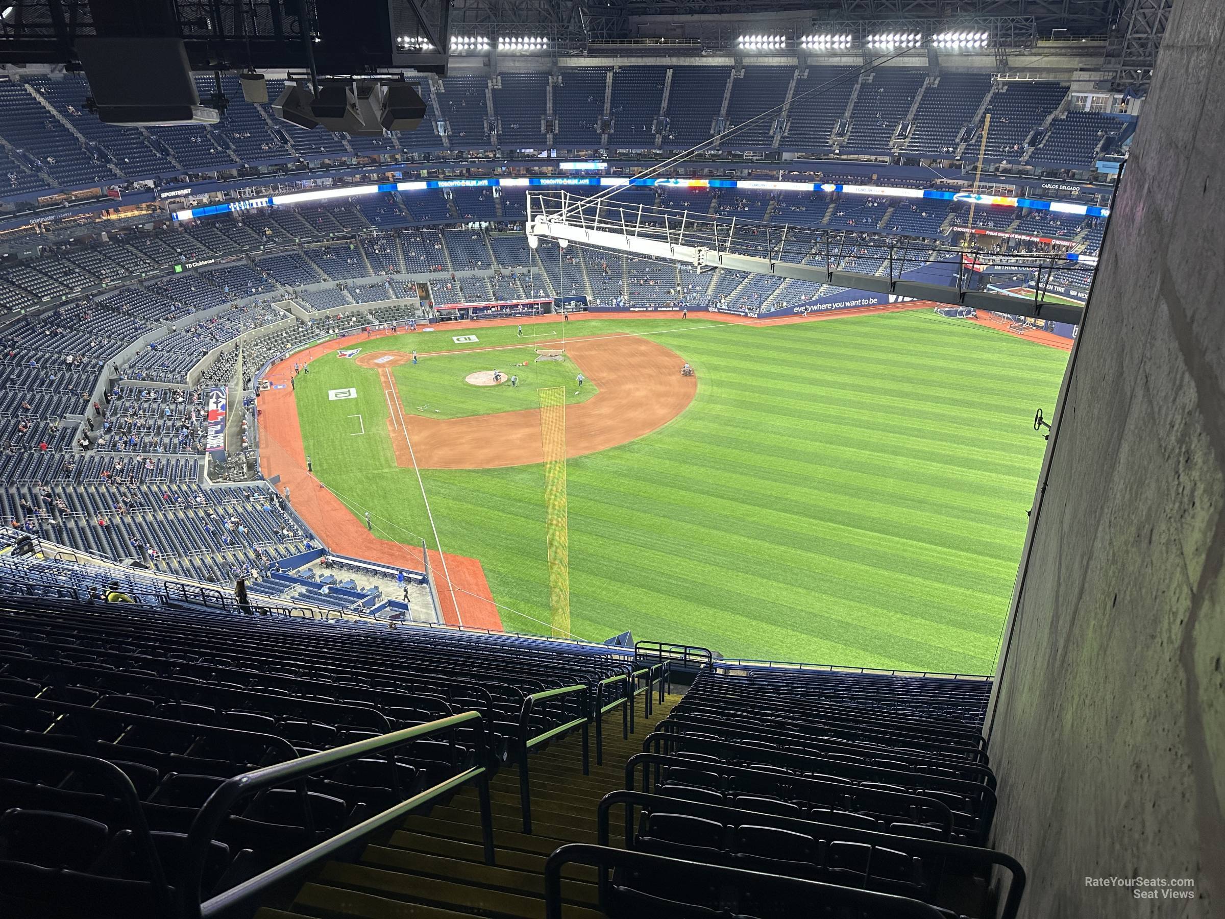 section 508, row 28 seat view  for baseball - rogers centre
