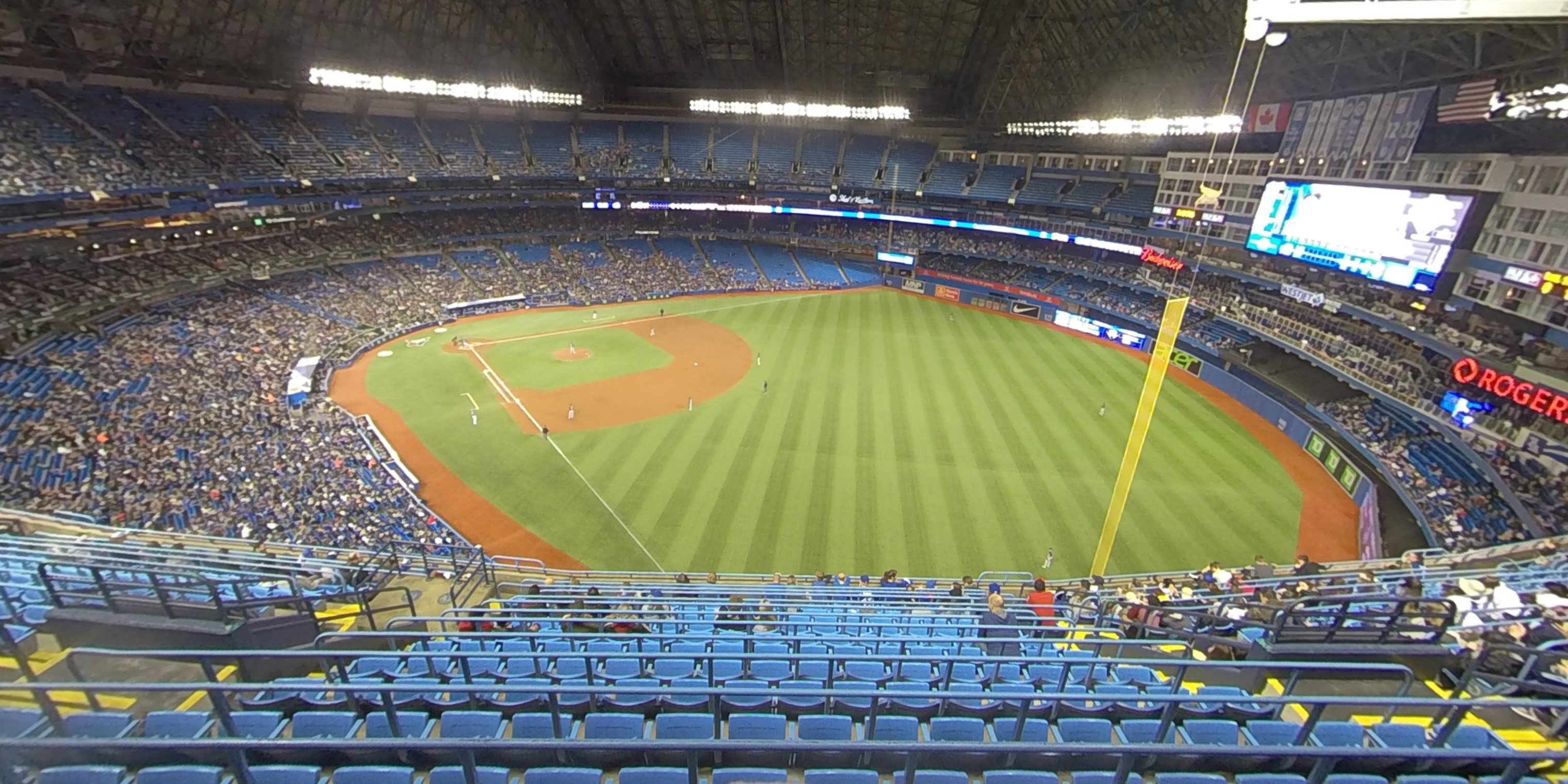section 510 panoramic seat view  for baseball - rogers centre