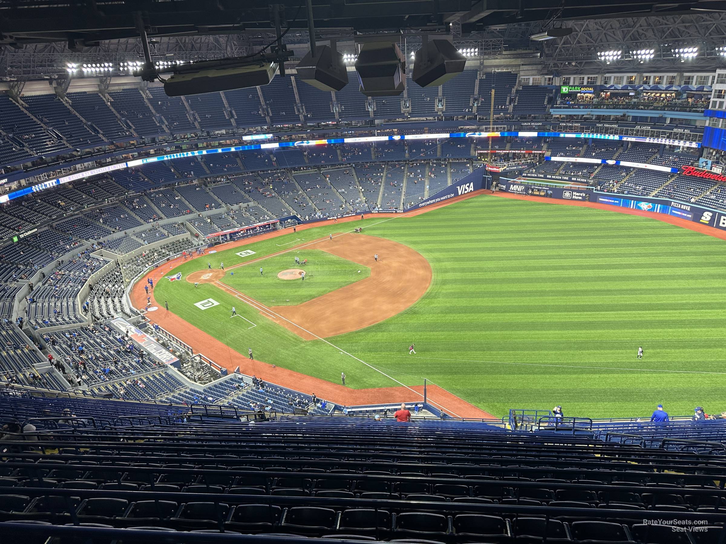 section 512, row 29 seat view  for baseball - rogers centre