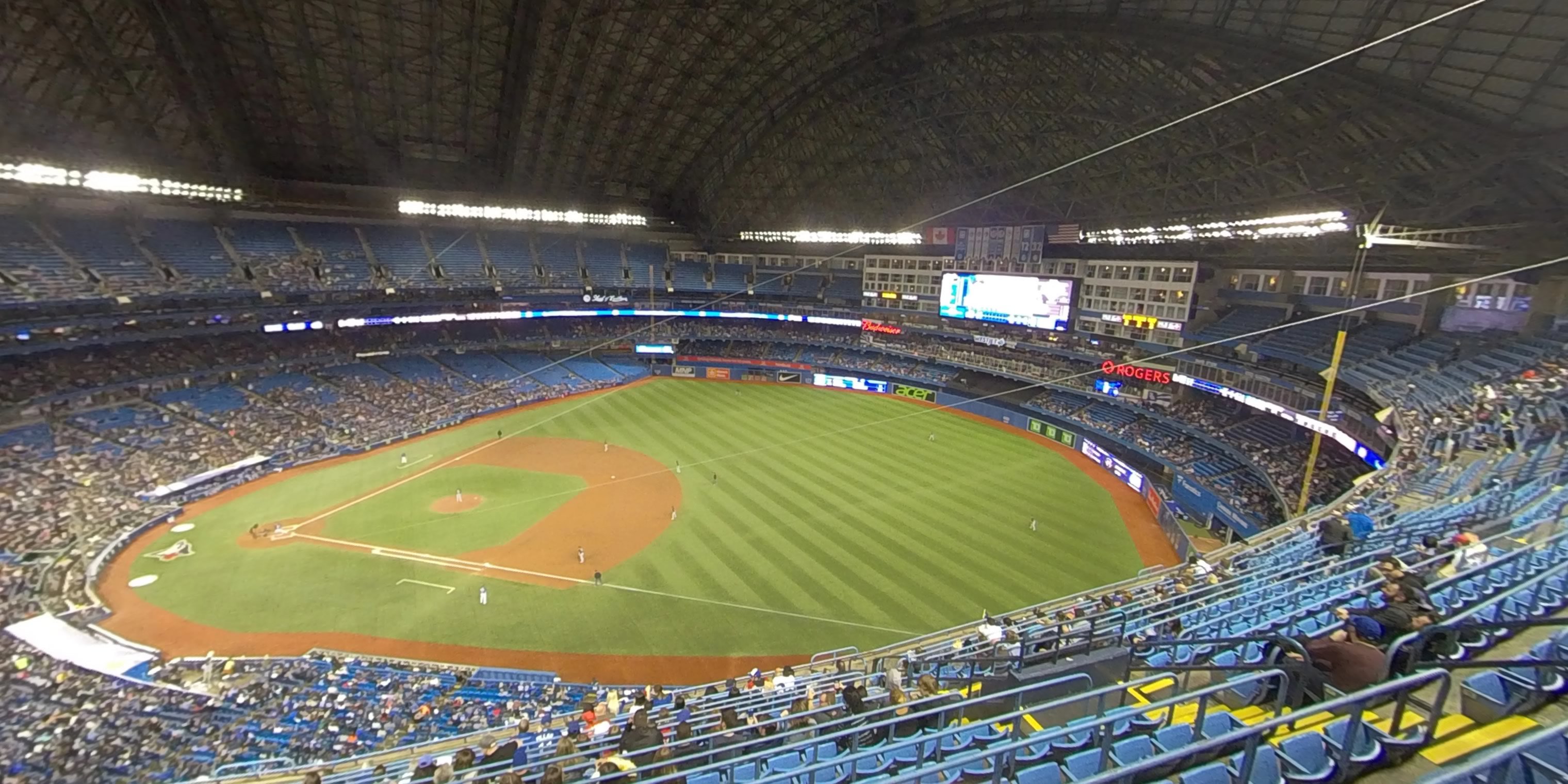 section 514 panoramic seat view  for baseball - rogers centre