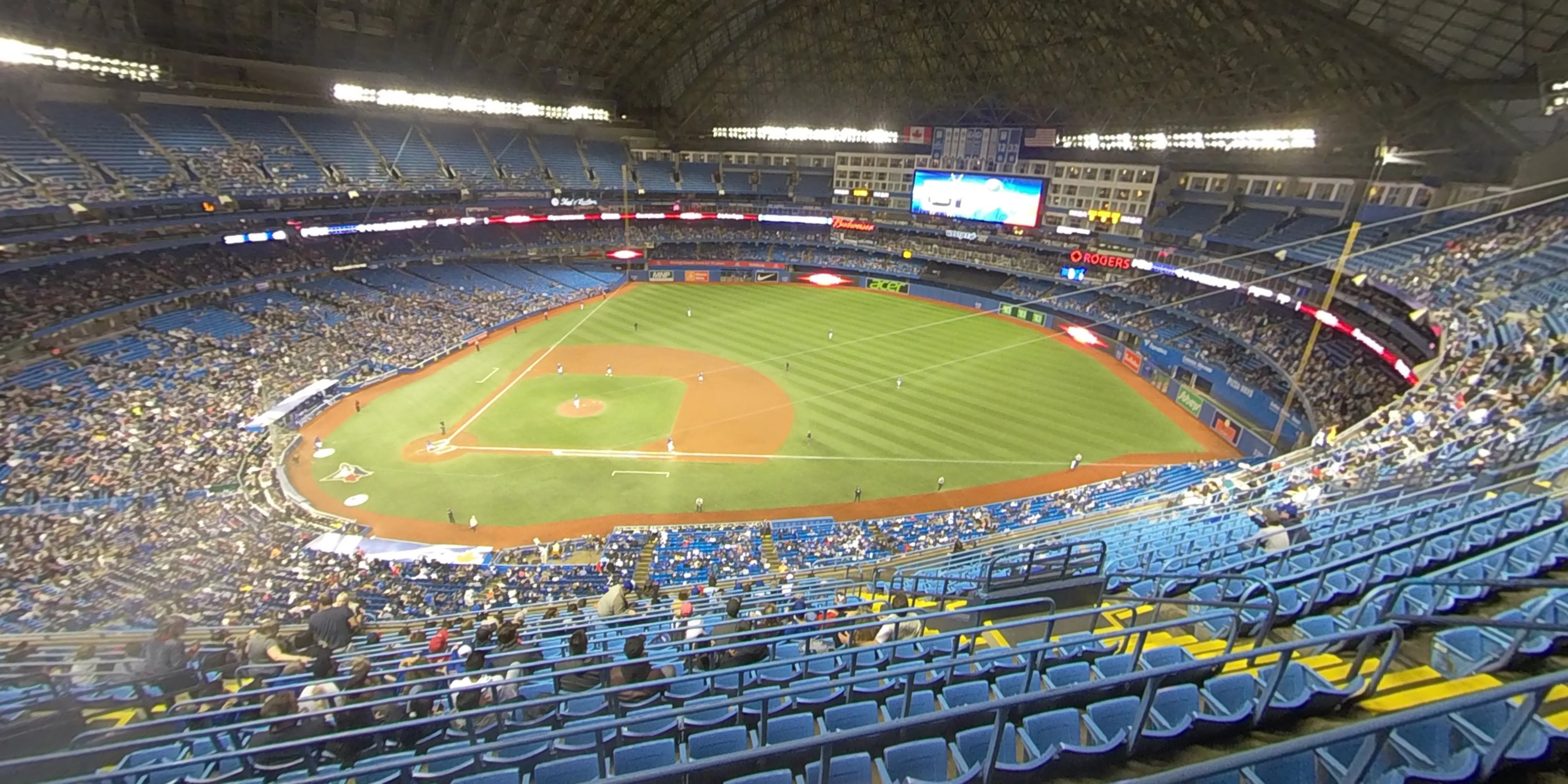 section 517 panoramic seat view  for baseball - rogers centre