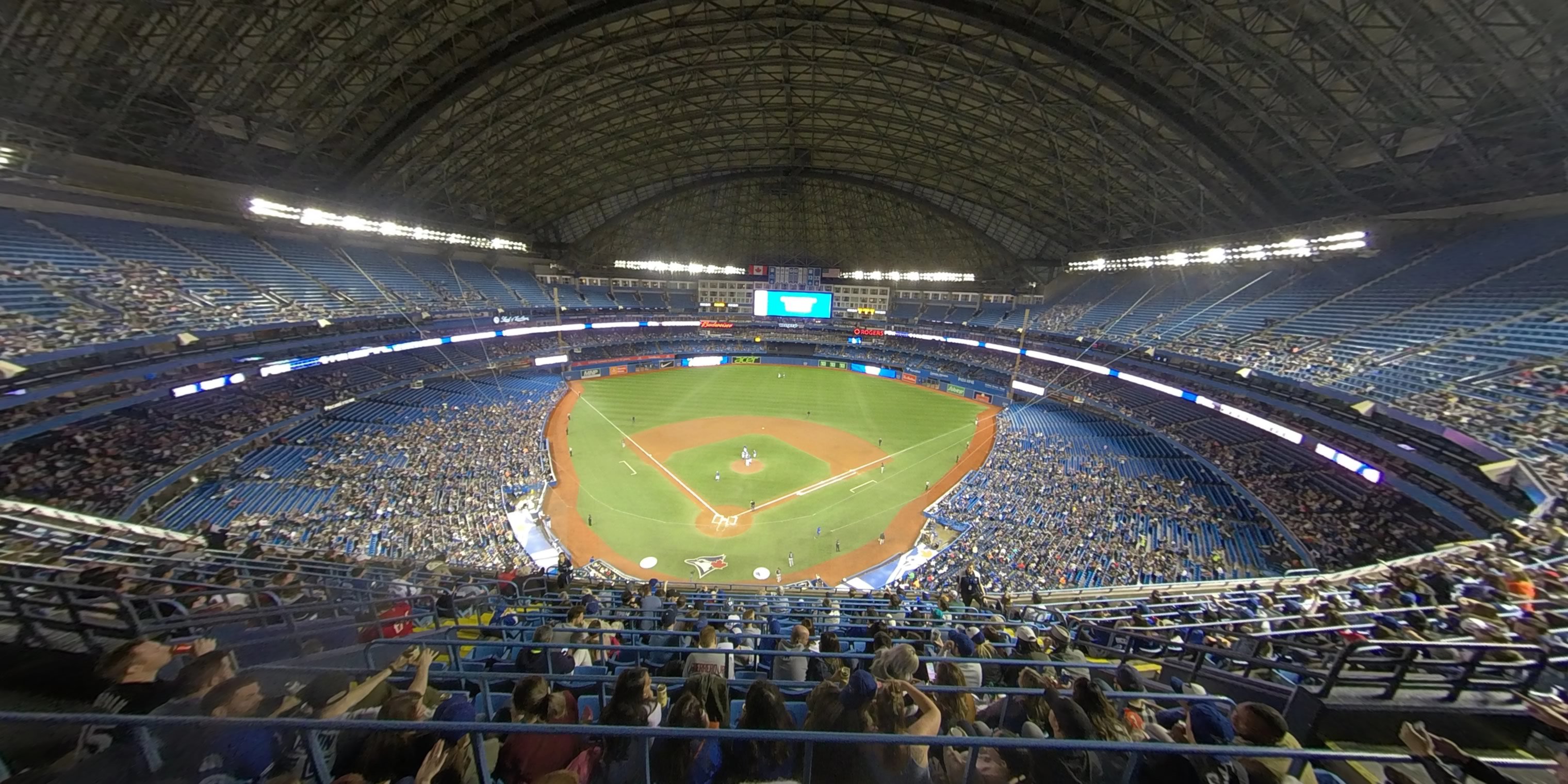 section 523 panoramic seat view  for baseball - rogers centre