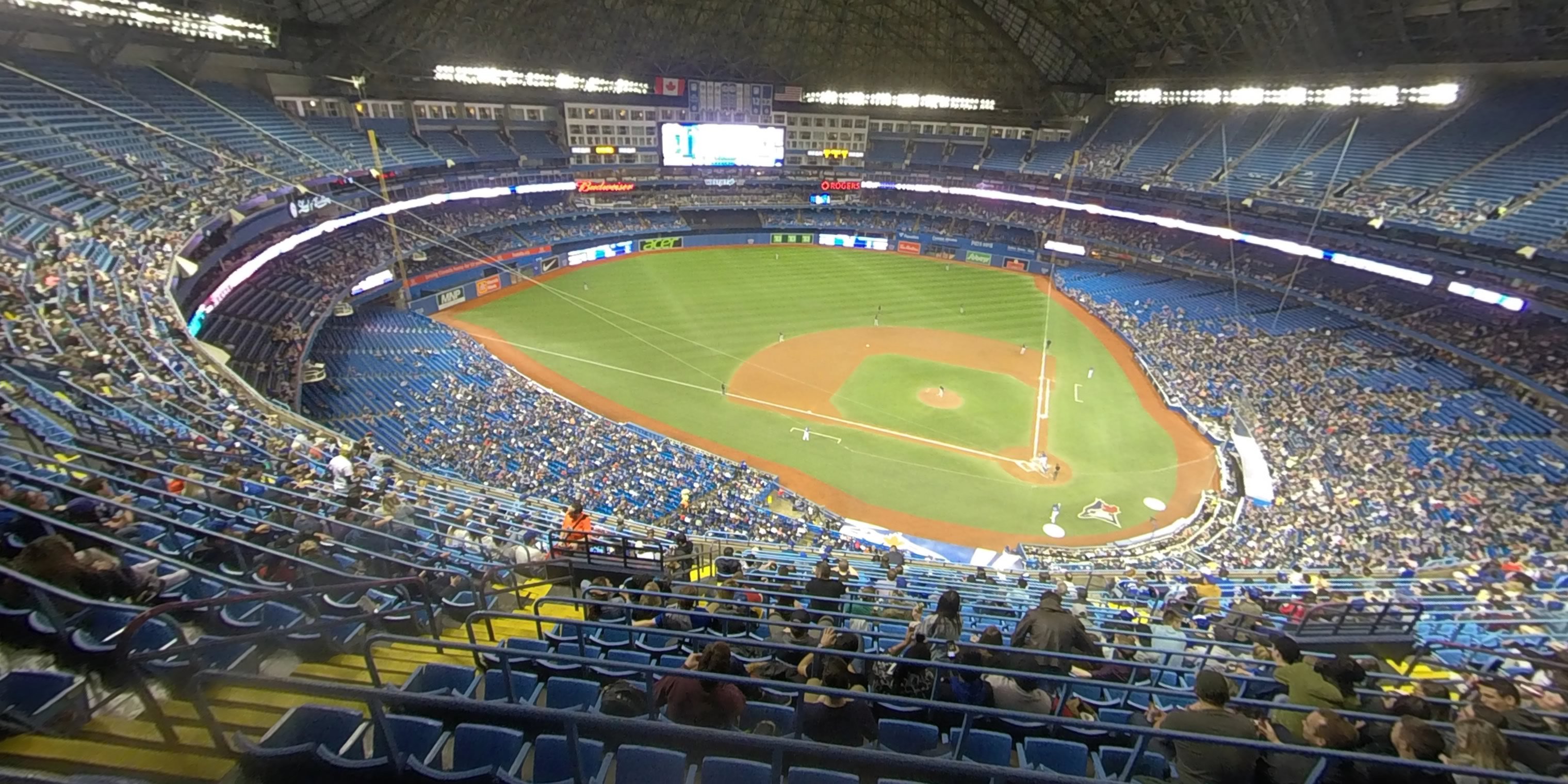 section 527 panoramic seat view  for baseball - rogers centre