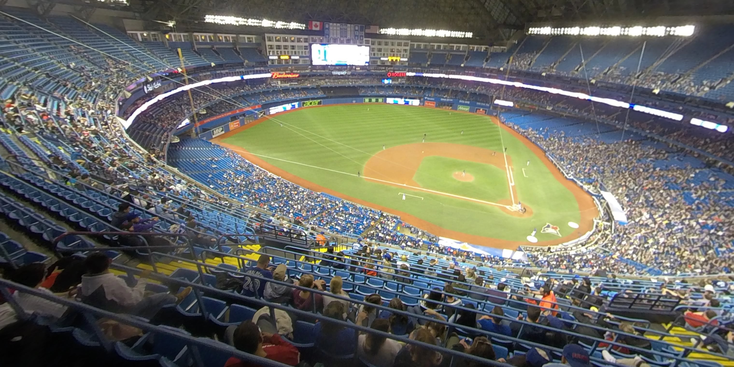 section 528 panoramic seat view  for baseball - rogers centre