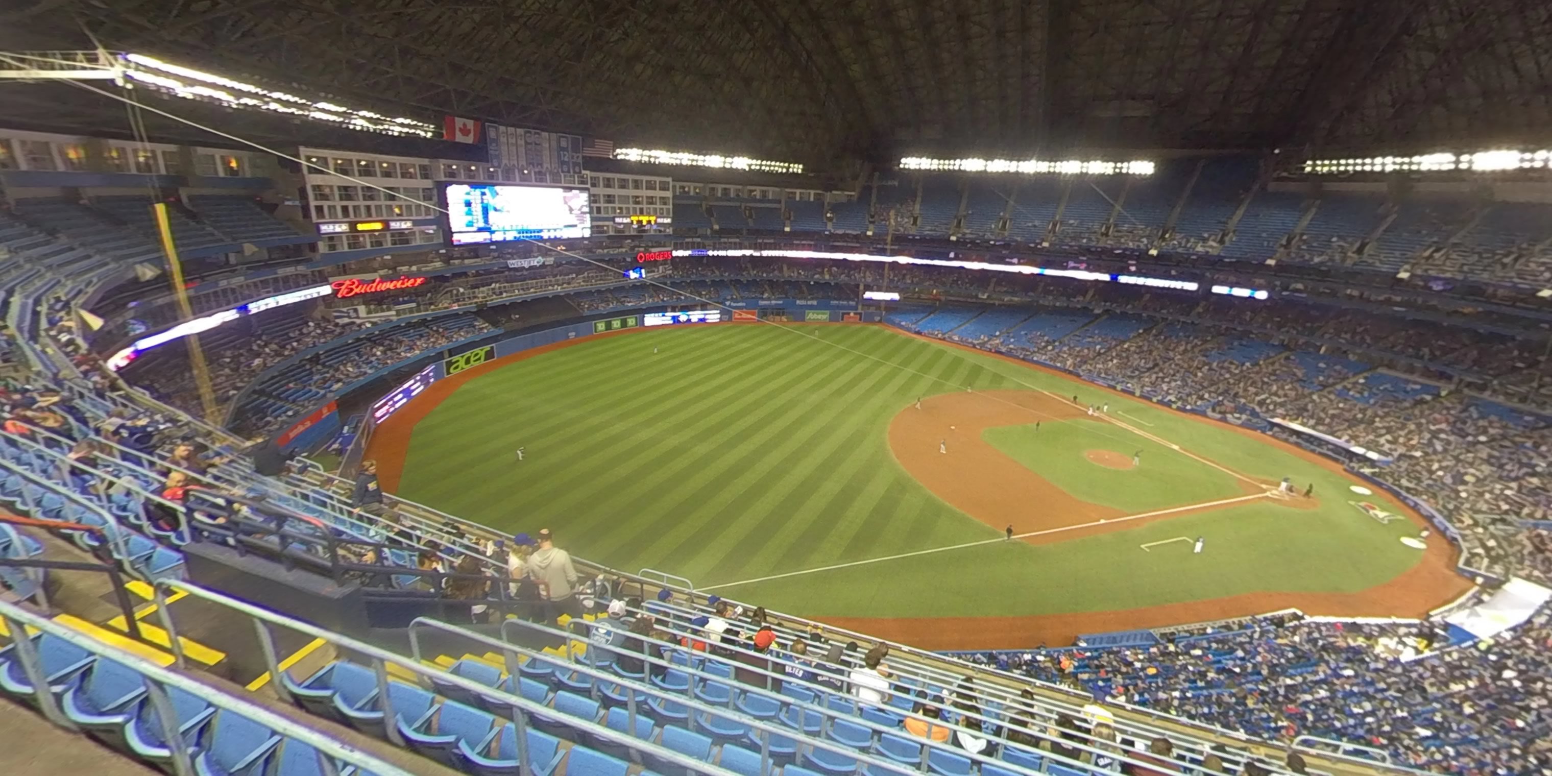 section 534 panoramic seat view  for baseball - rogers centre