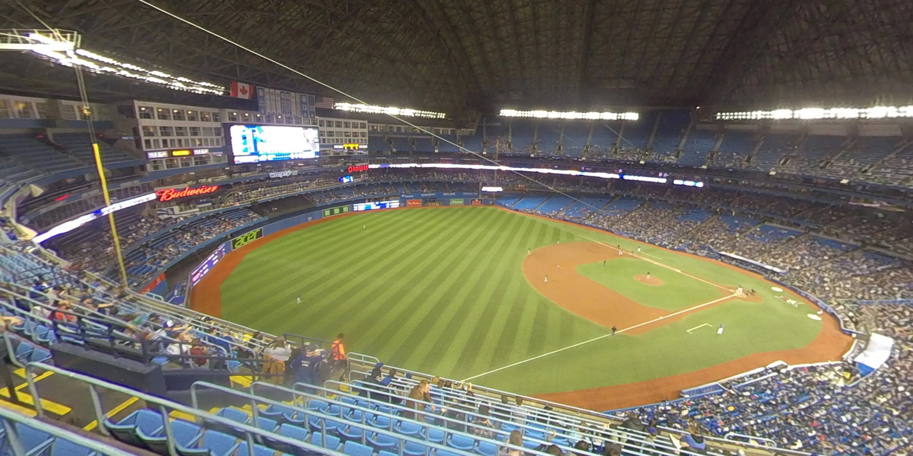 section 536 panoramic seat view  for baseball - rogers centre