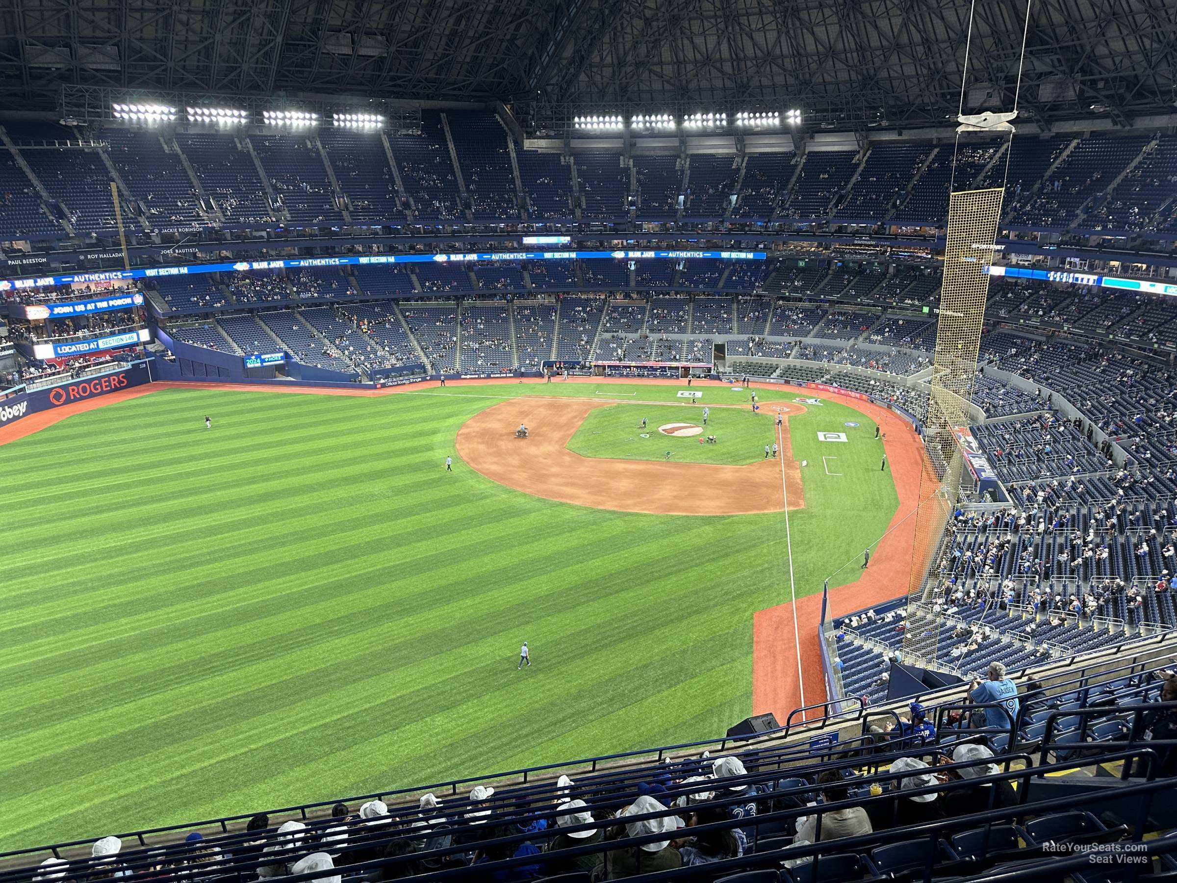 section 540, row 12 seat view  for baseball - rogers centre