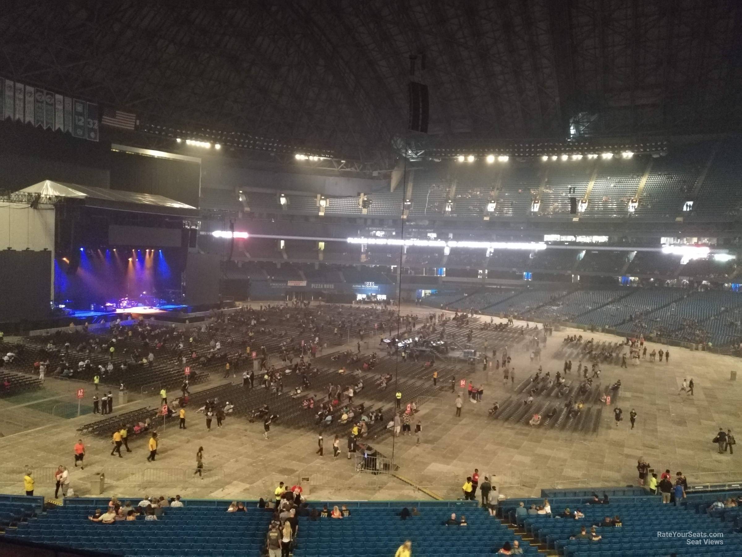 section 234, row 7 seat view  for concert - rogers centre