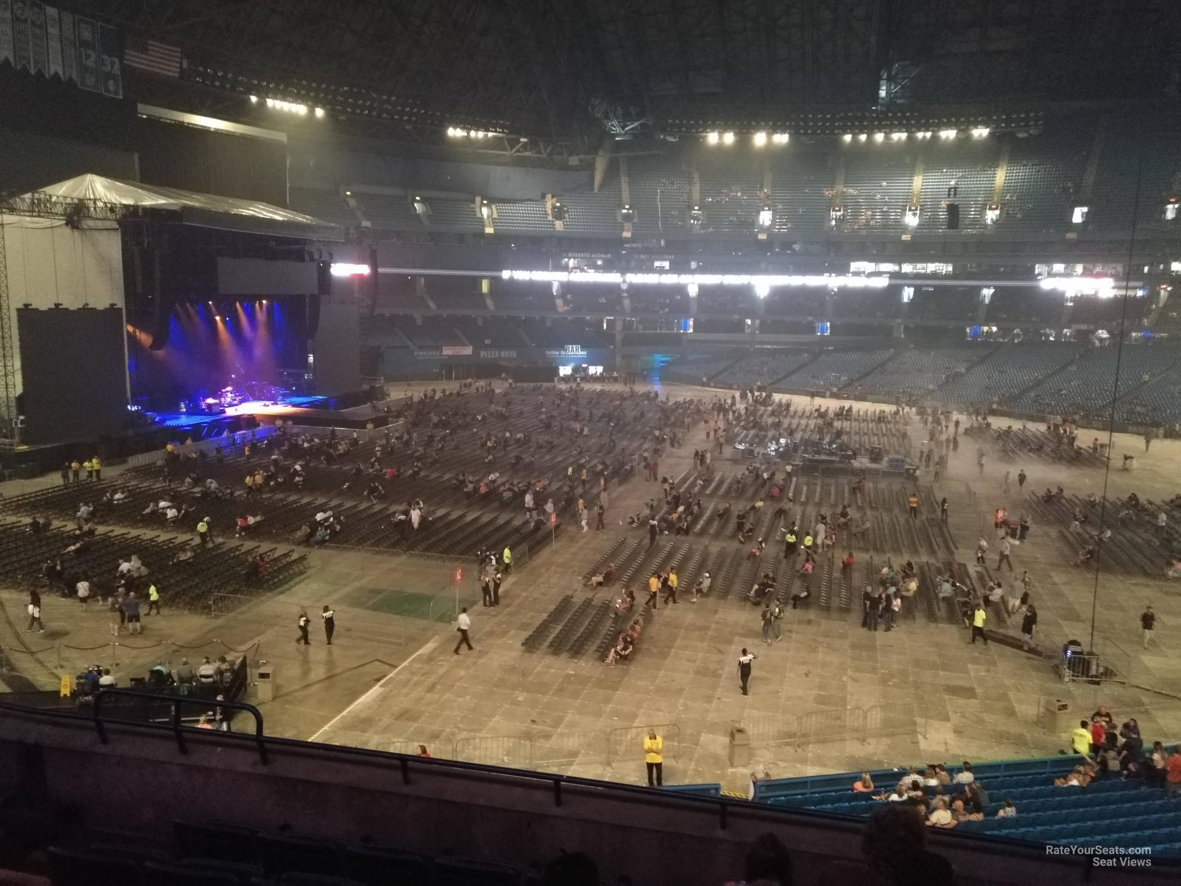 section 236, row 7 seat view  for concert - rogers centre