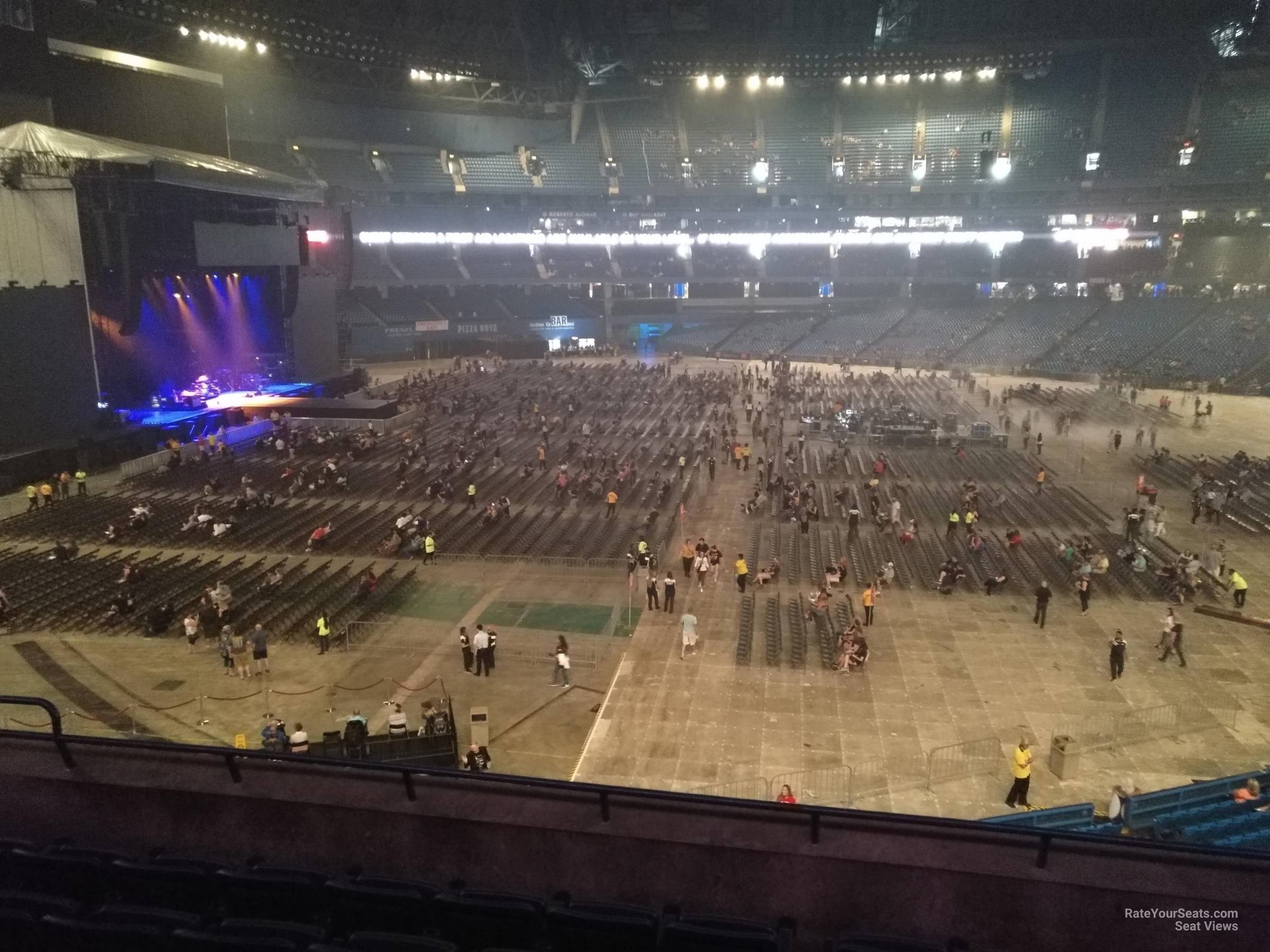 section 237, row 7 seat view  for concert - rogers centre