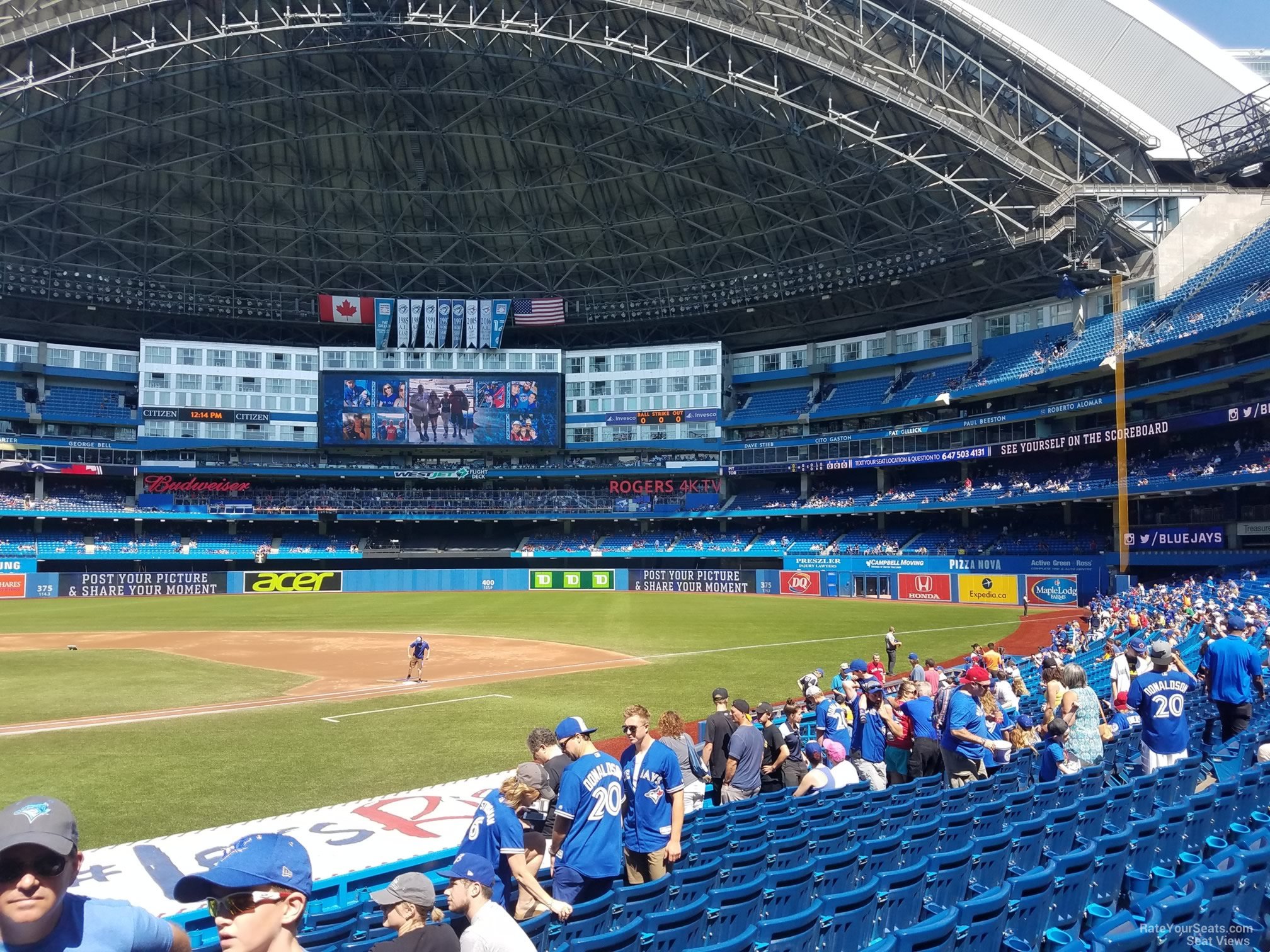 Blue Jays Seating Chart Row