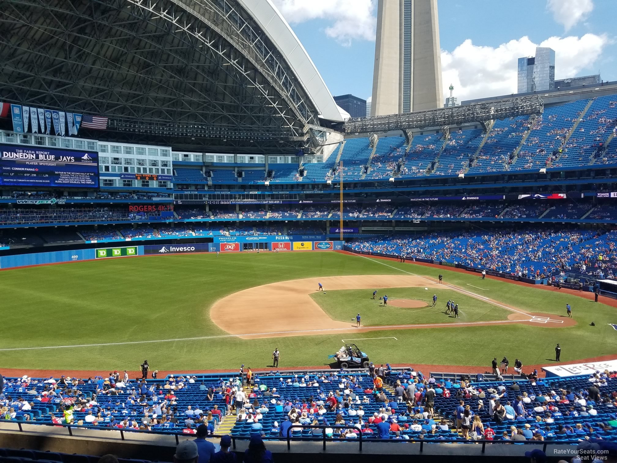 Seat View For Rogers Centre Section Seat View For Rogers Centre Section