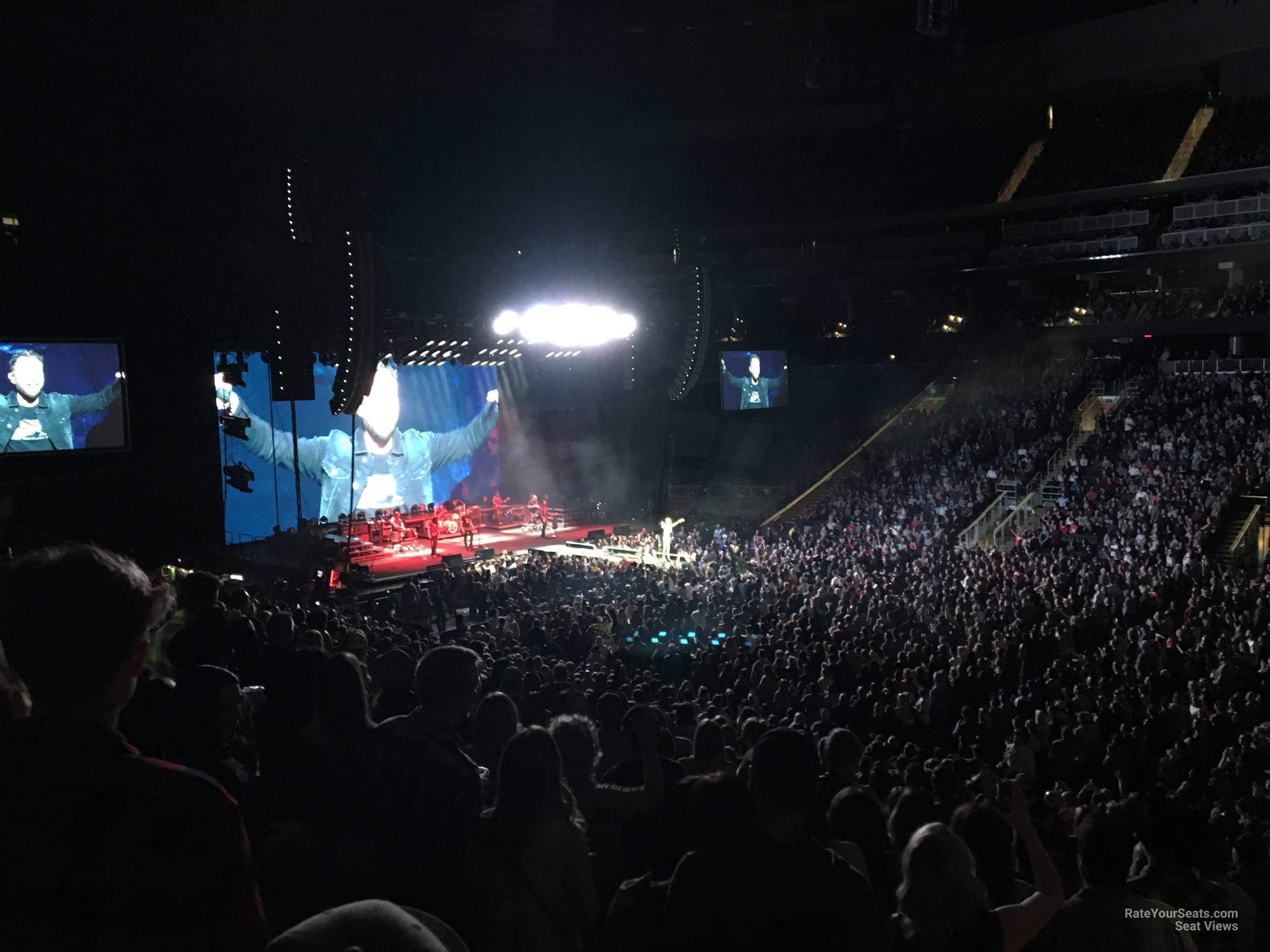 section 118, row 24 seat view  for concert - rogers place