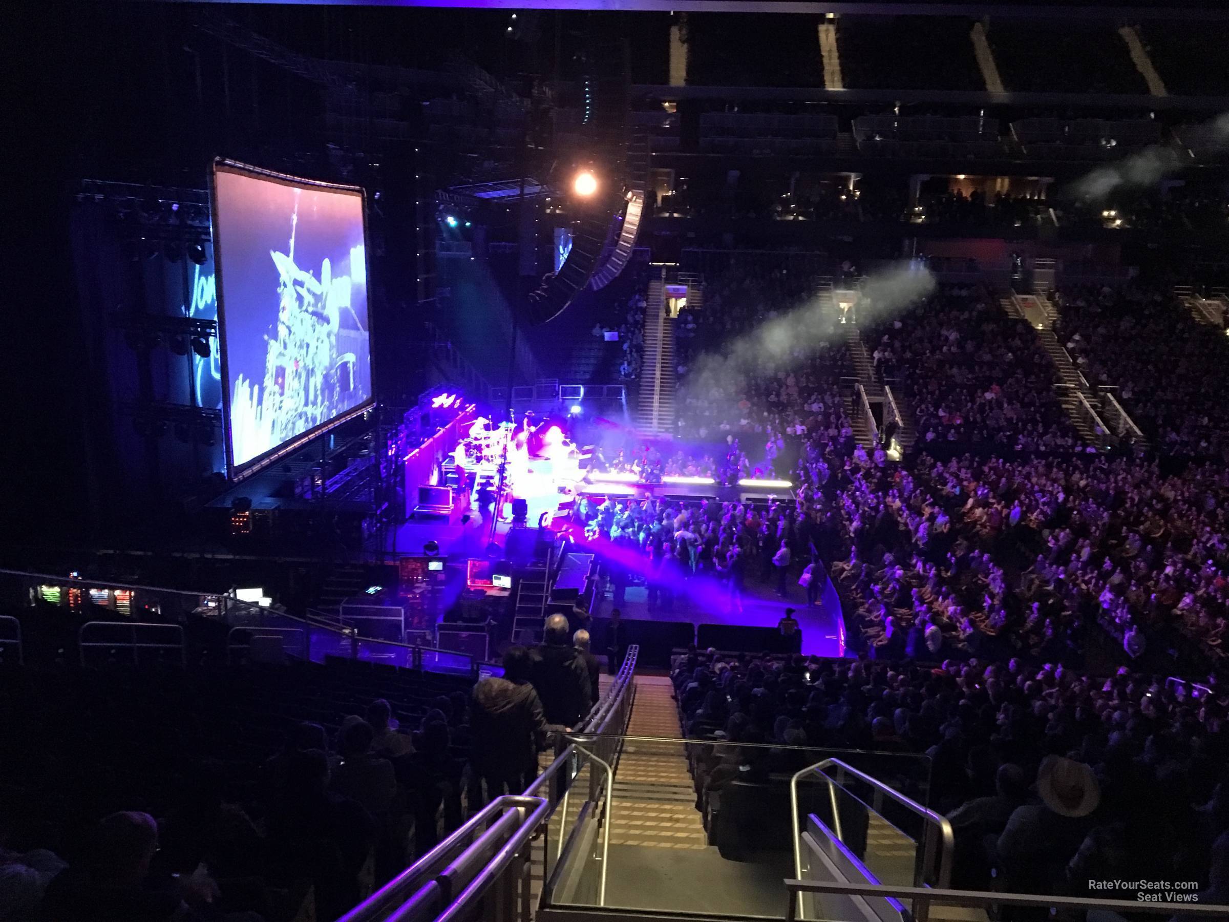 section 121, row 24 seat view  for concert - rogers place