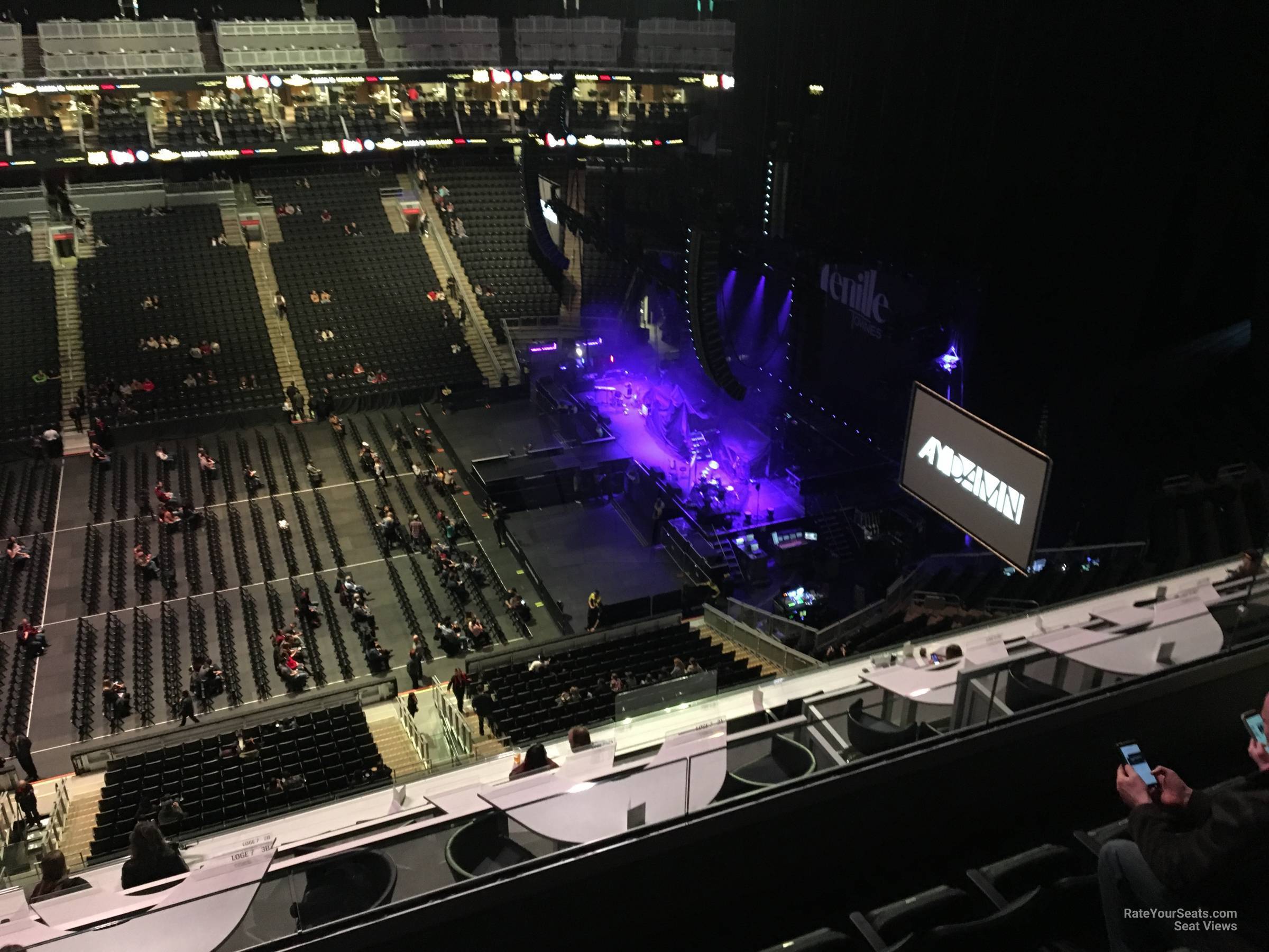 section 203, row 5 seat view  for concert - rogers place