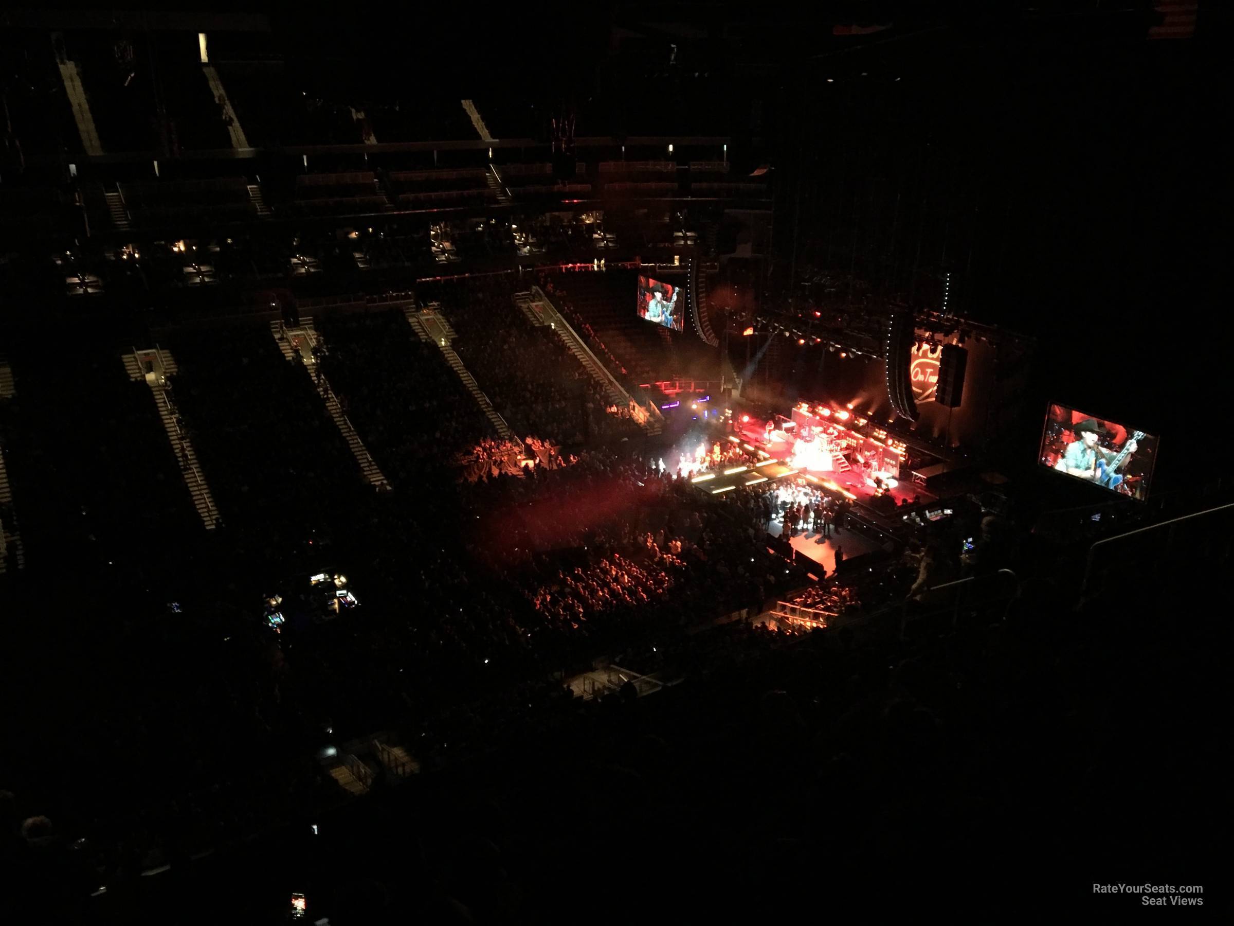 section 204, row 12 seat view  for concert - rogers place