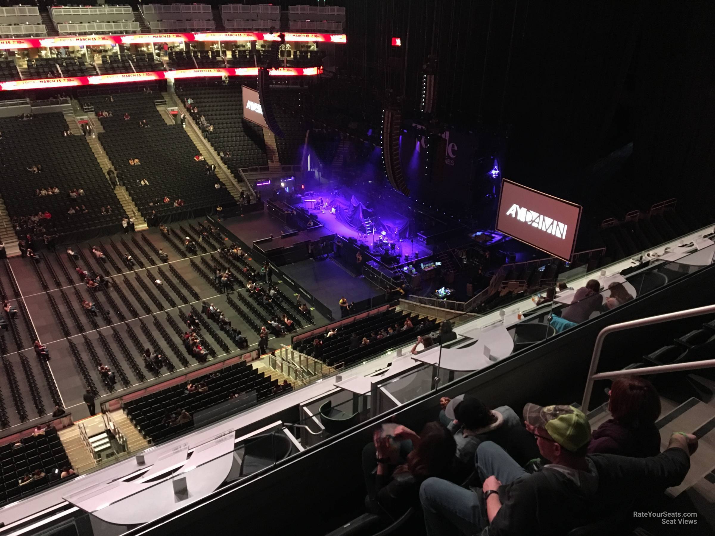 section 204, row 5 seat view  for concert - rogers place