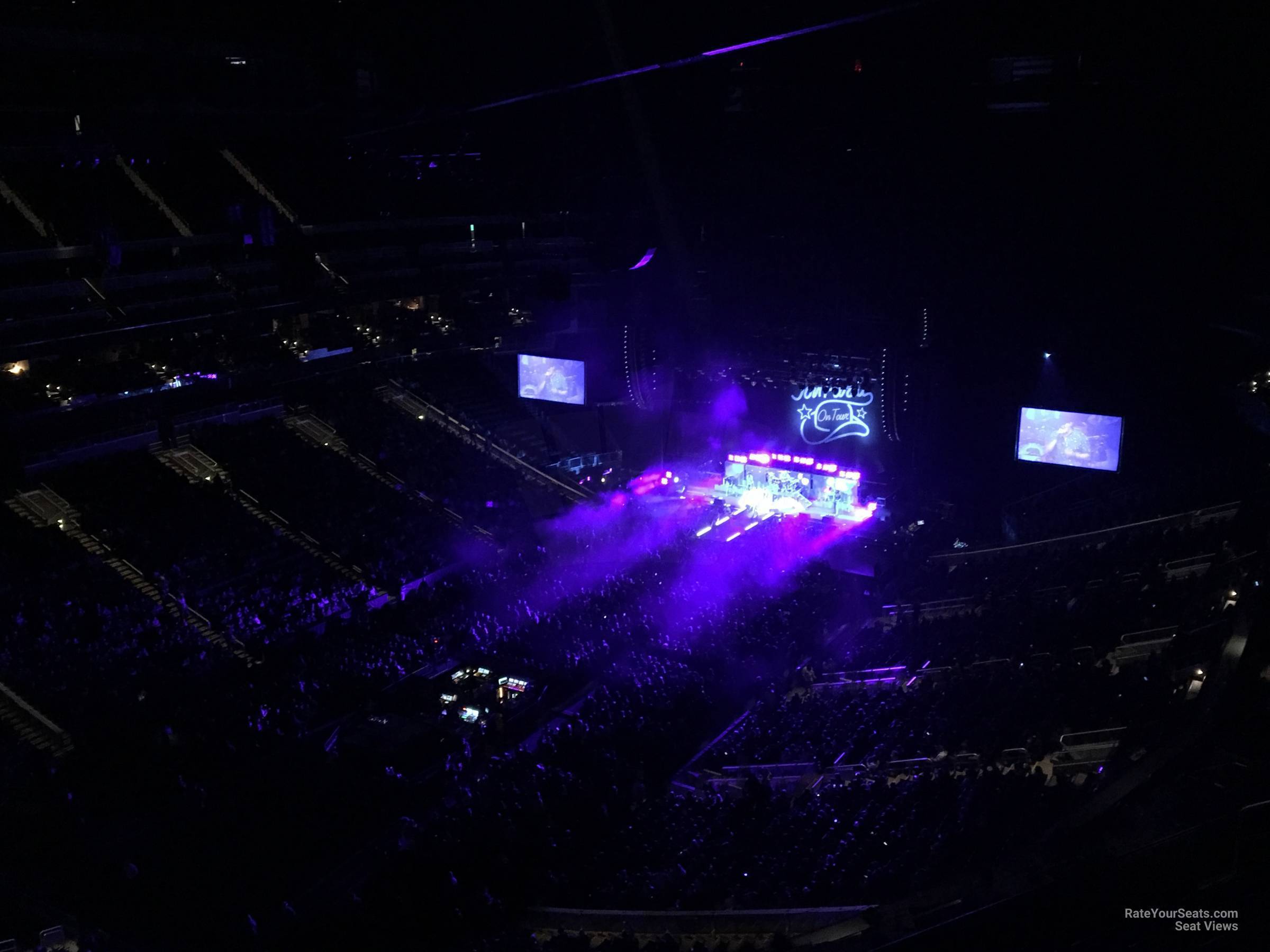 section 207, row 12 seat view  for concert - rogers place