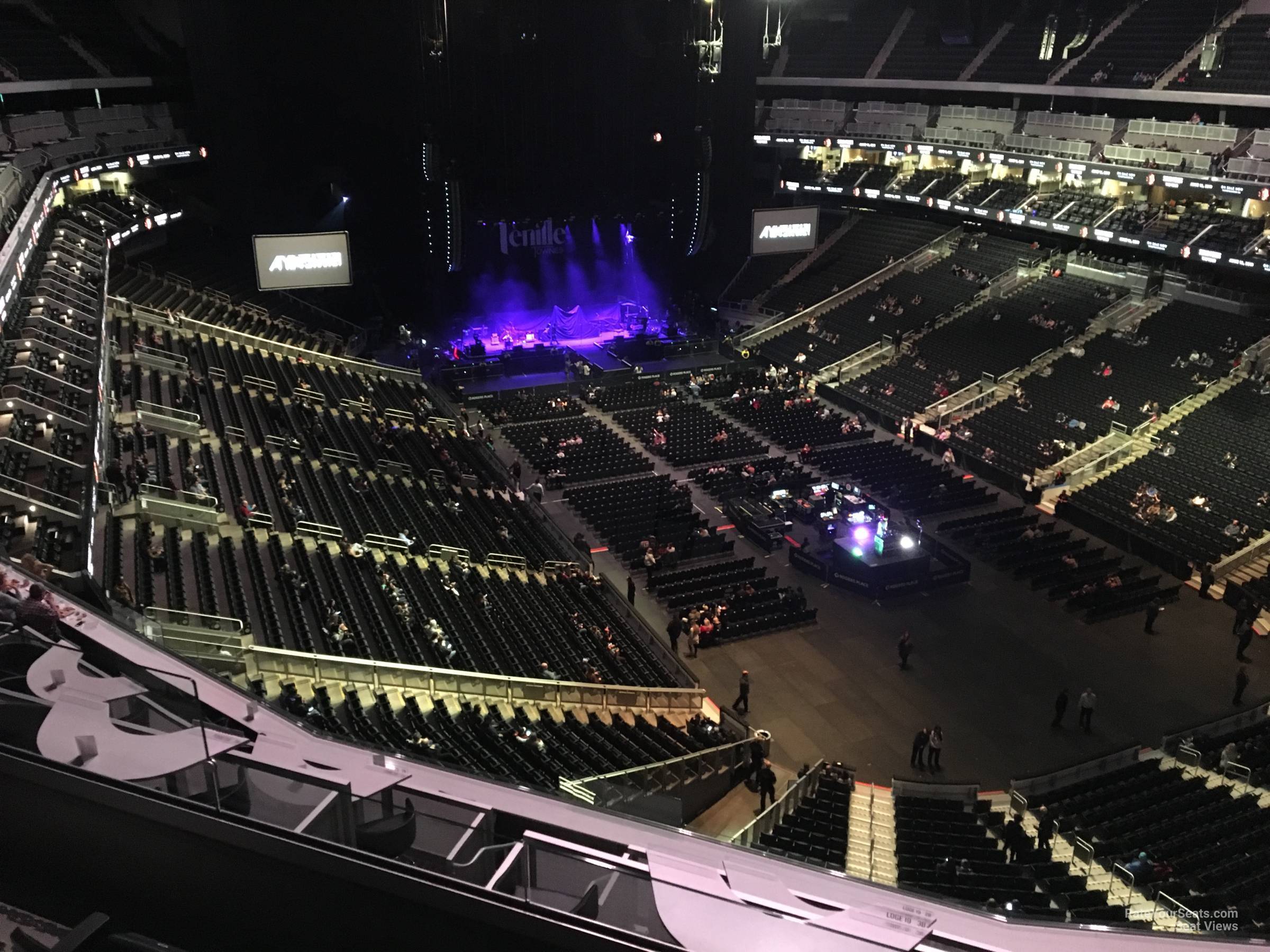 section 213, row 5 seat view  for concert - rogers place