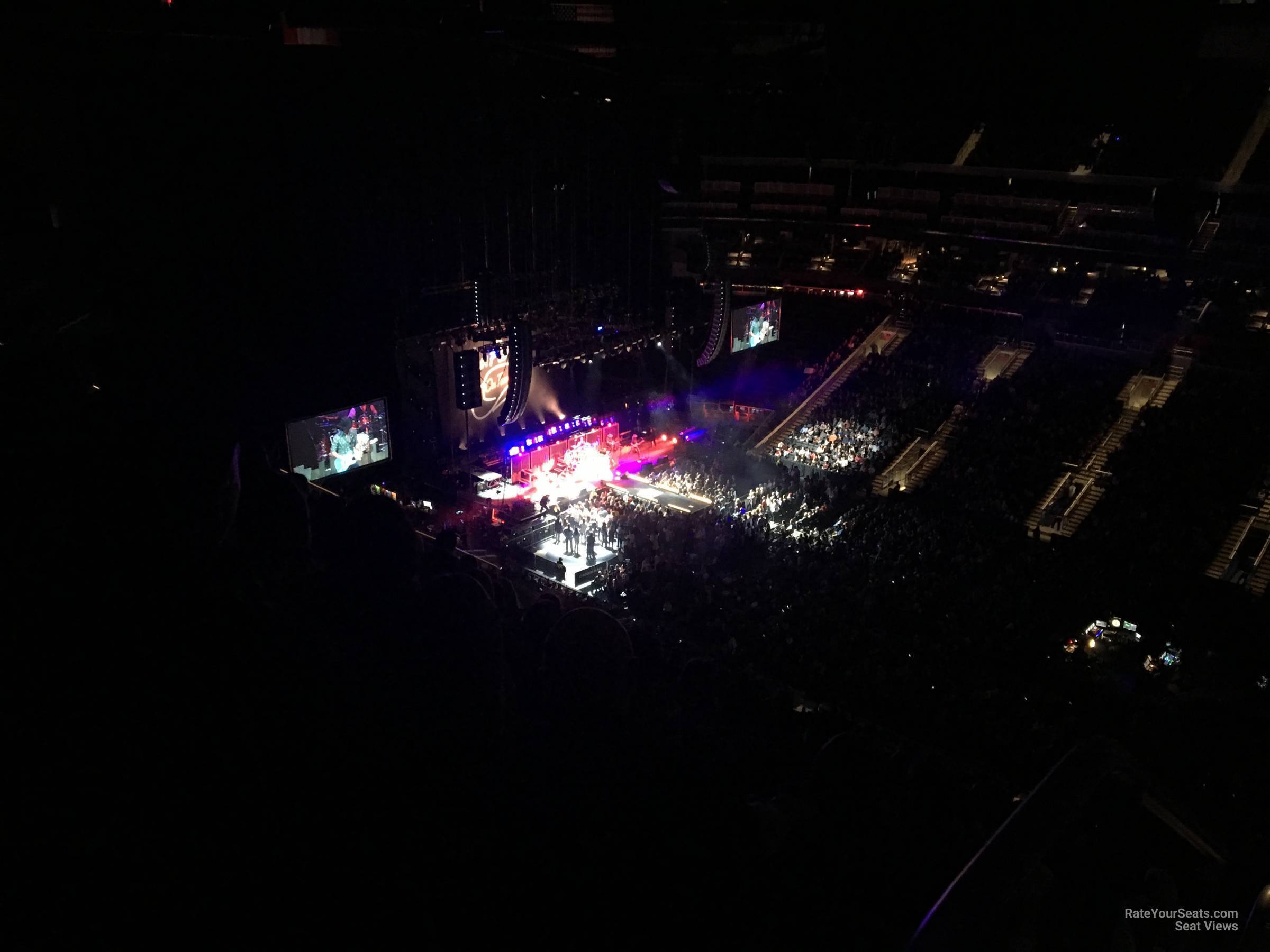 section 217, row 12 seat view  for concert - rogers place