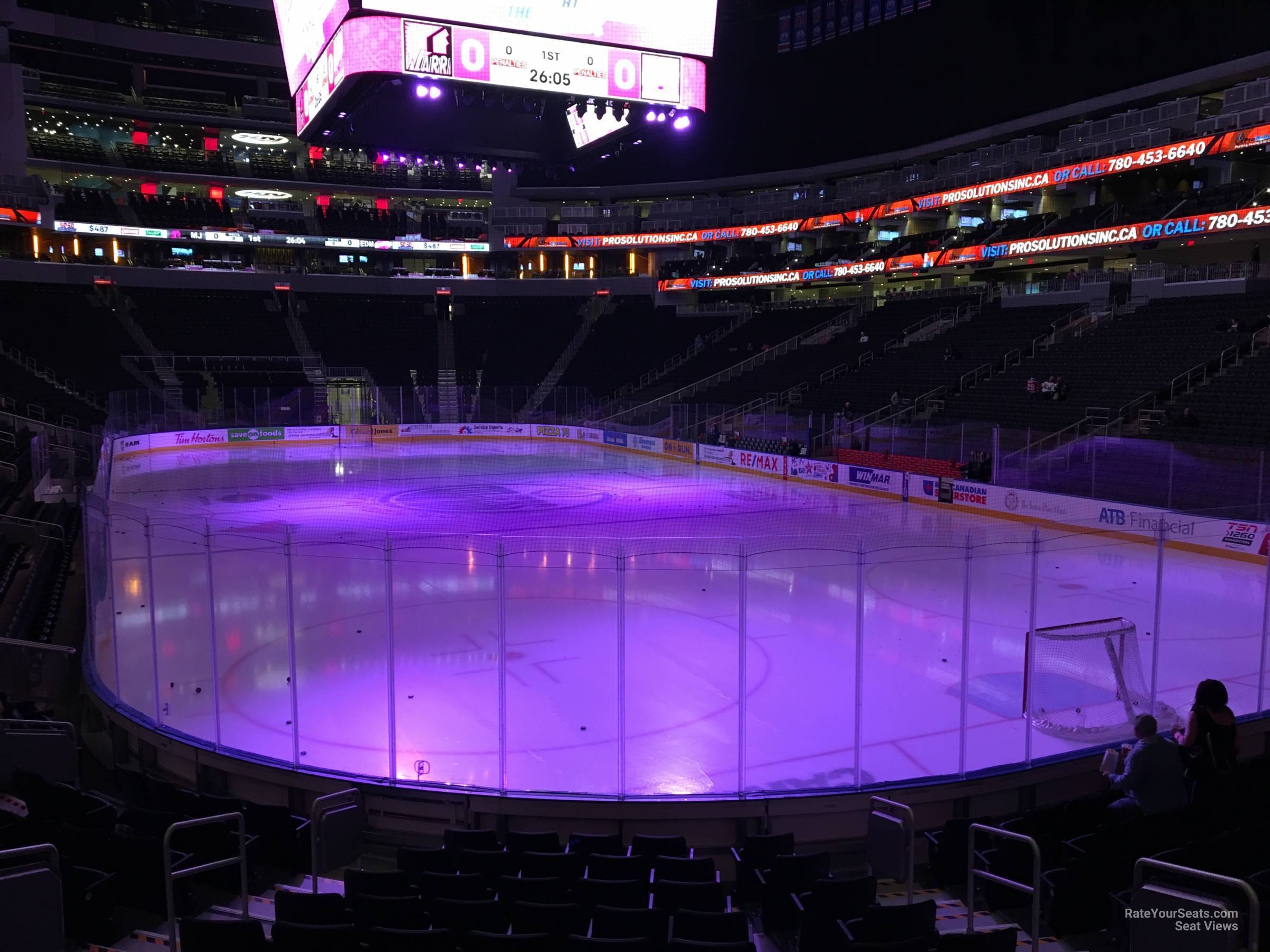 Rogers Place Section 113 Edmonton Oilers