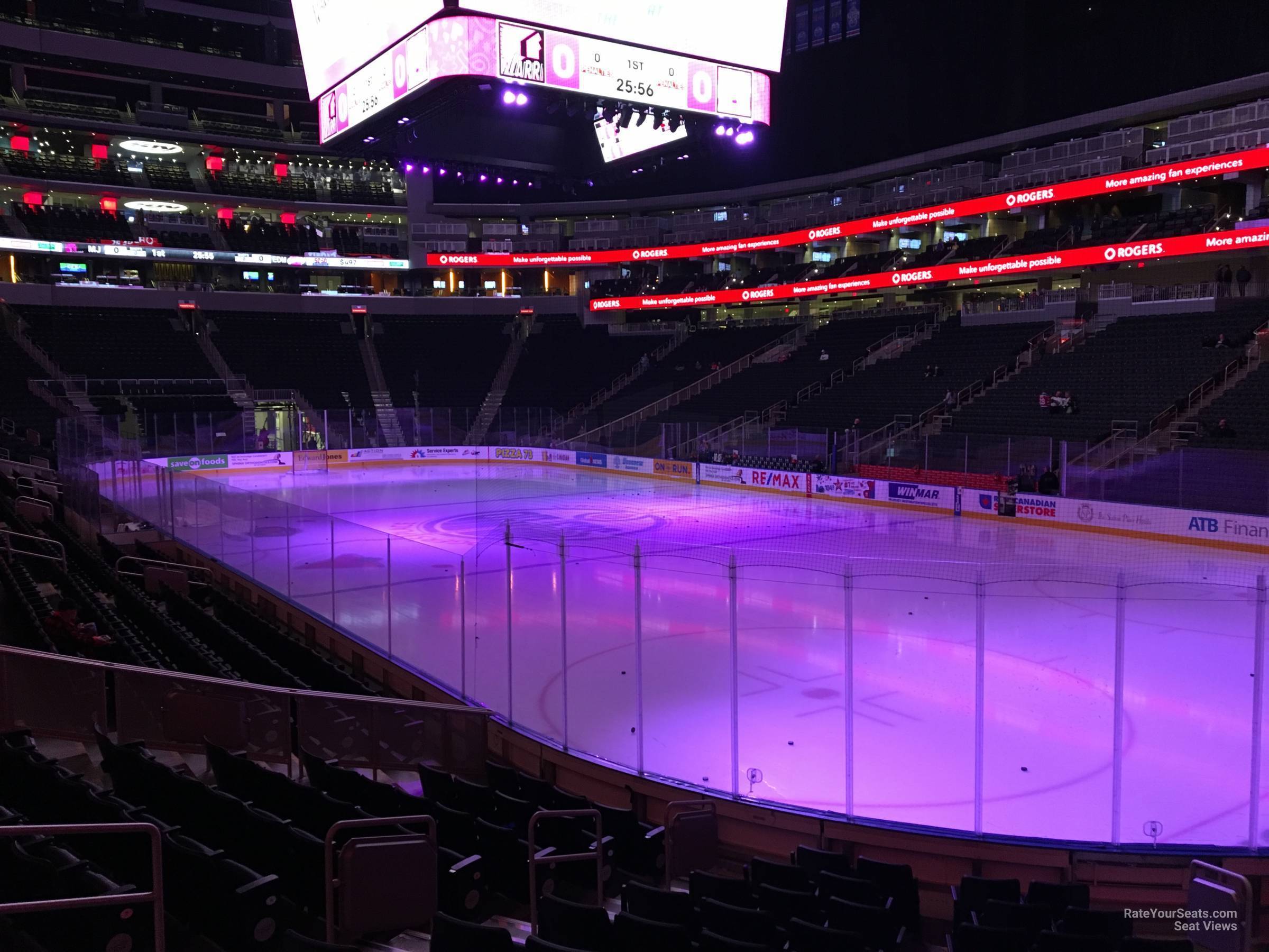 Rogers Place Section 115 Edmonton Oilers