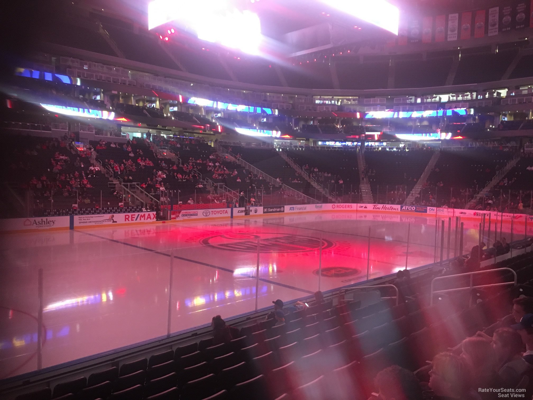 Rogers Place Section 122 Edmonton Oilers