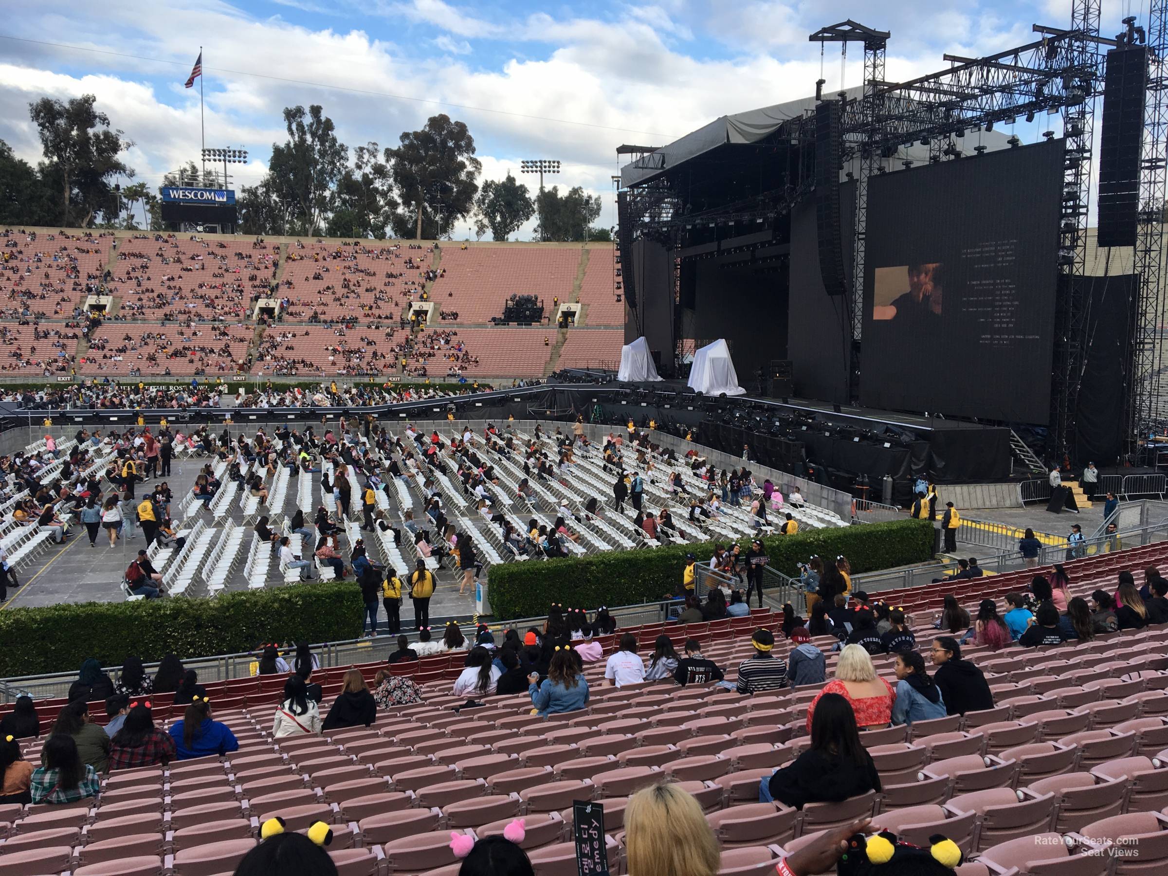 Rose Bowl Concert Seating Chart Virtual View