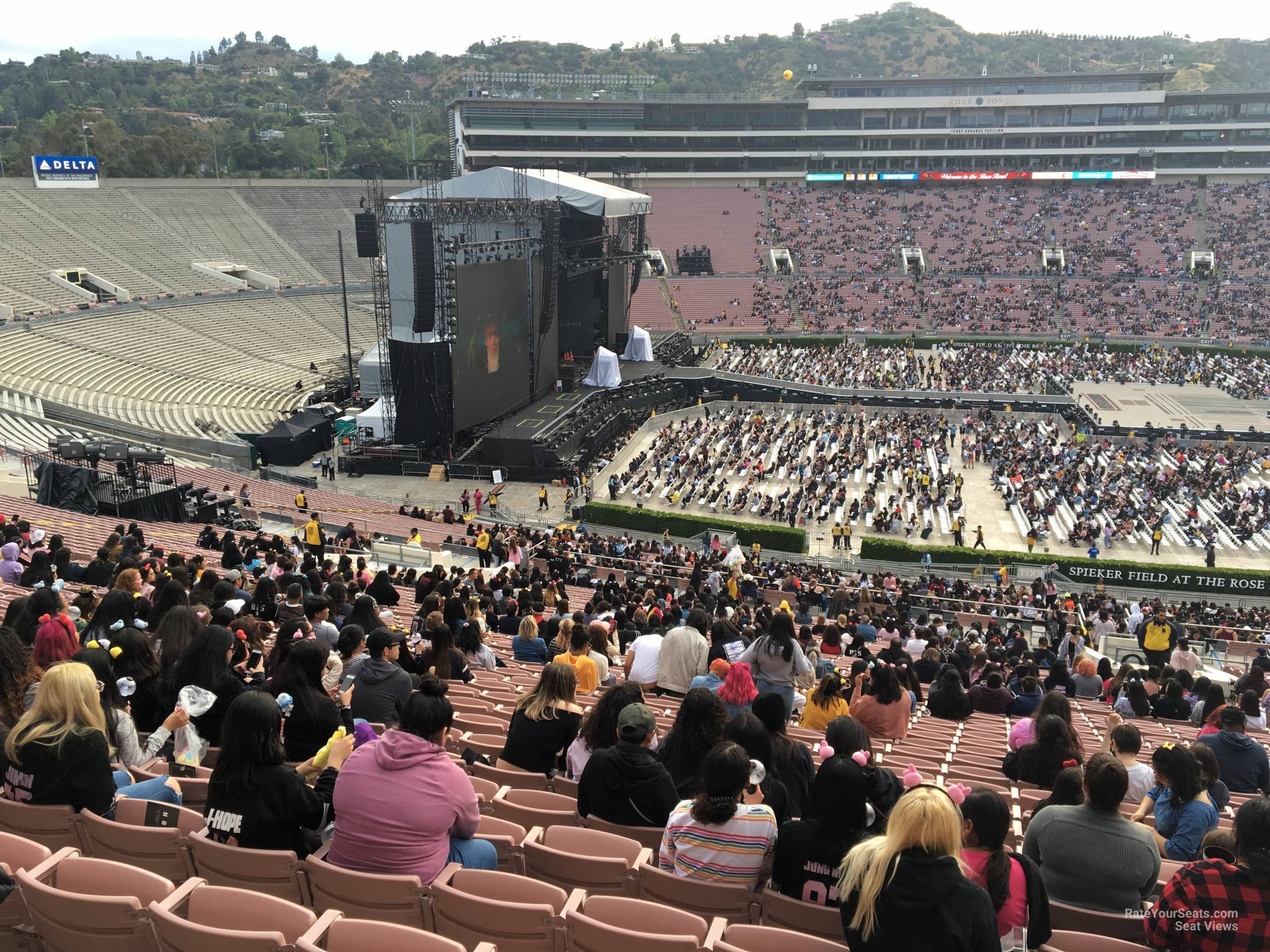 Rose Bowl Seating Chart Section 4 H