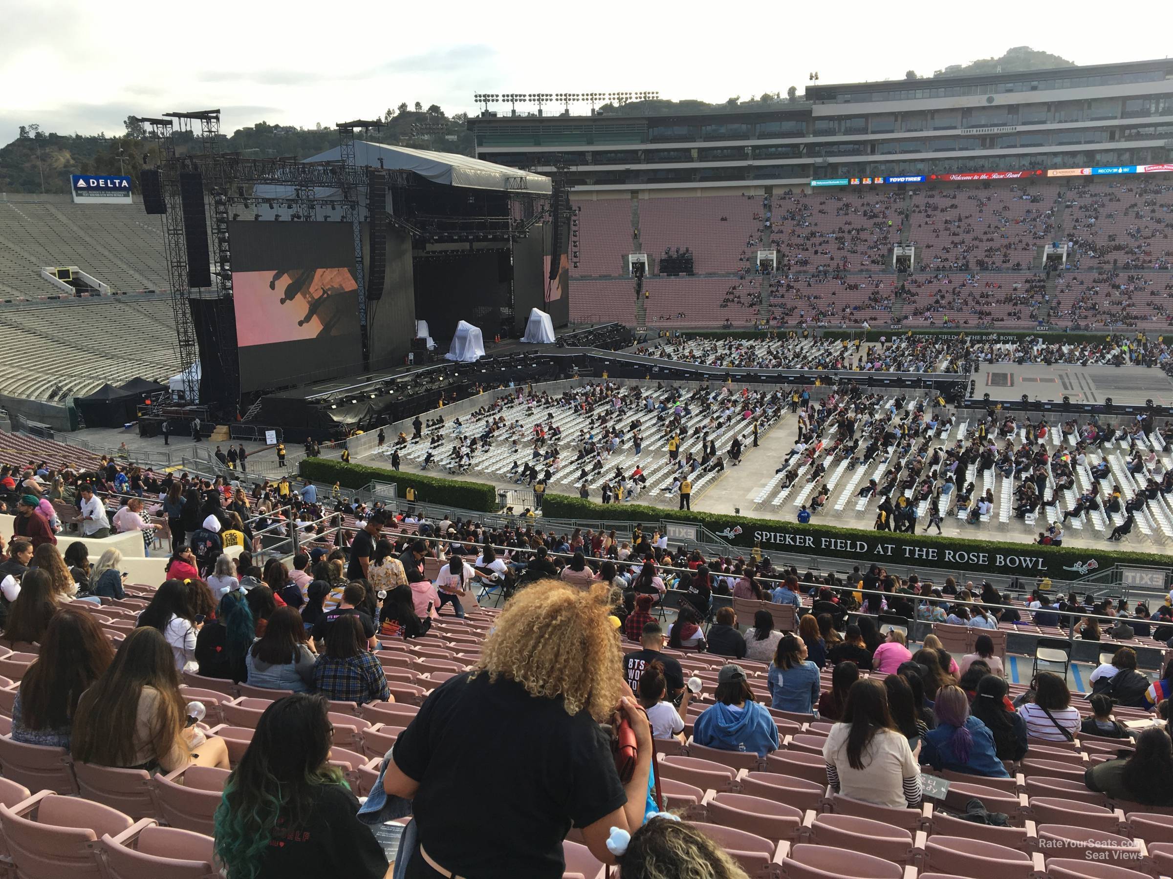 Bts Rose Bowl Stadium Seating Chart