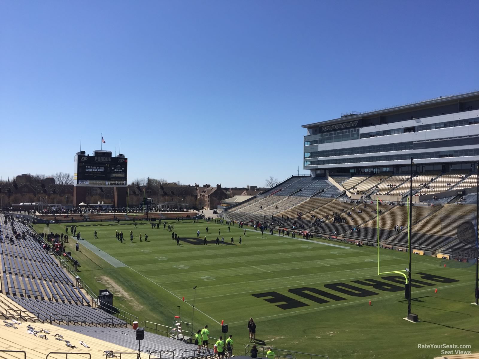 section 112, row 48 seat view  - ross-ade stadium