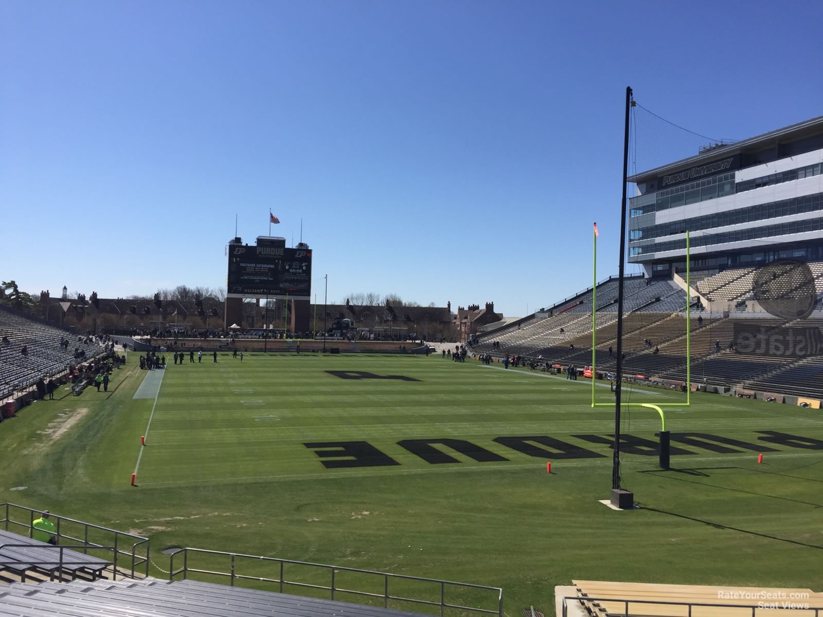 section 113, row 24 seat view  - ross-ade stadium