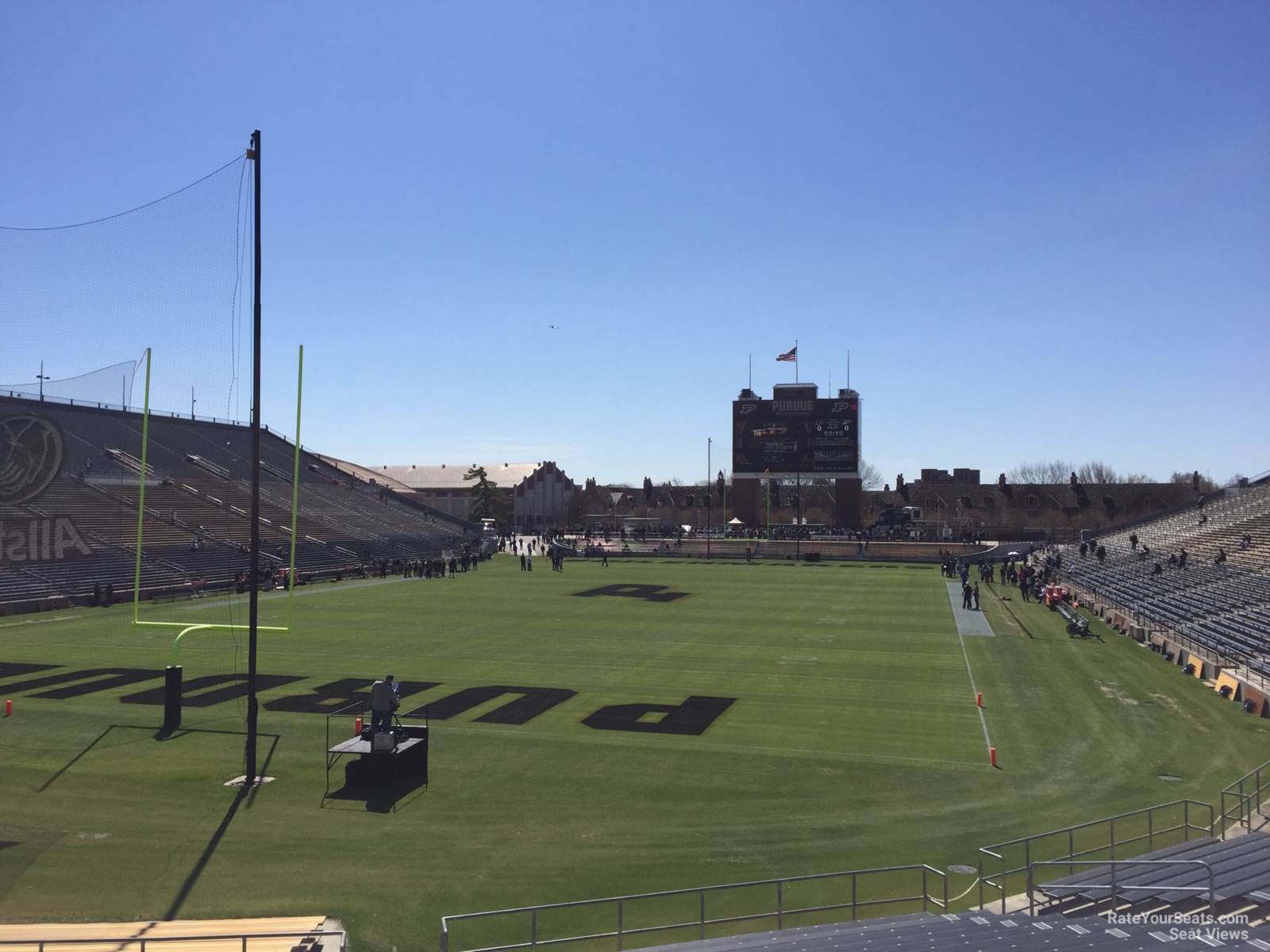 section 117, row 24 seat view  - ross-ade stadium