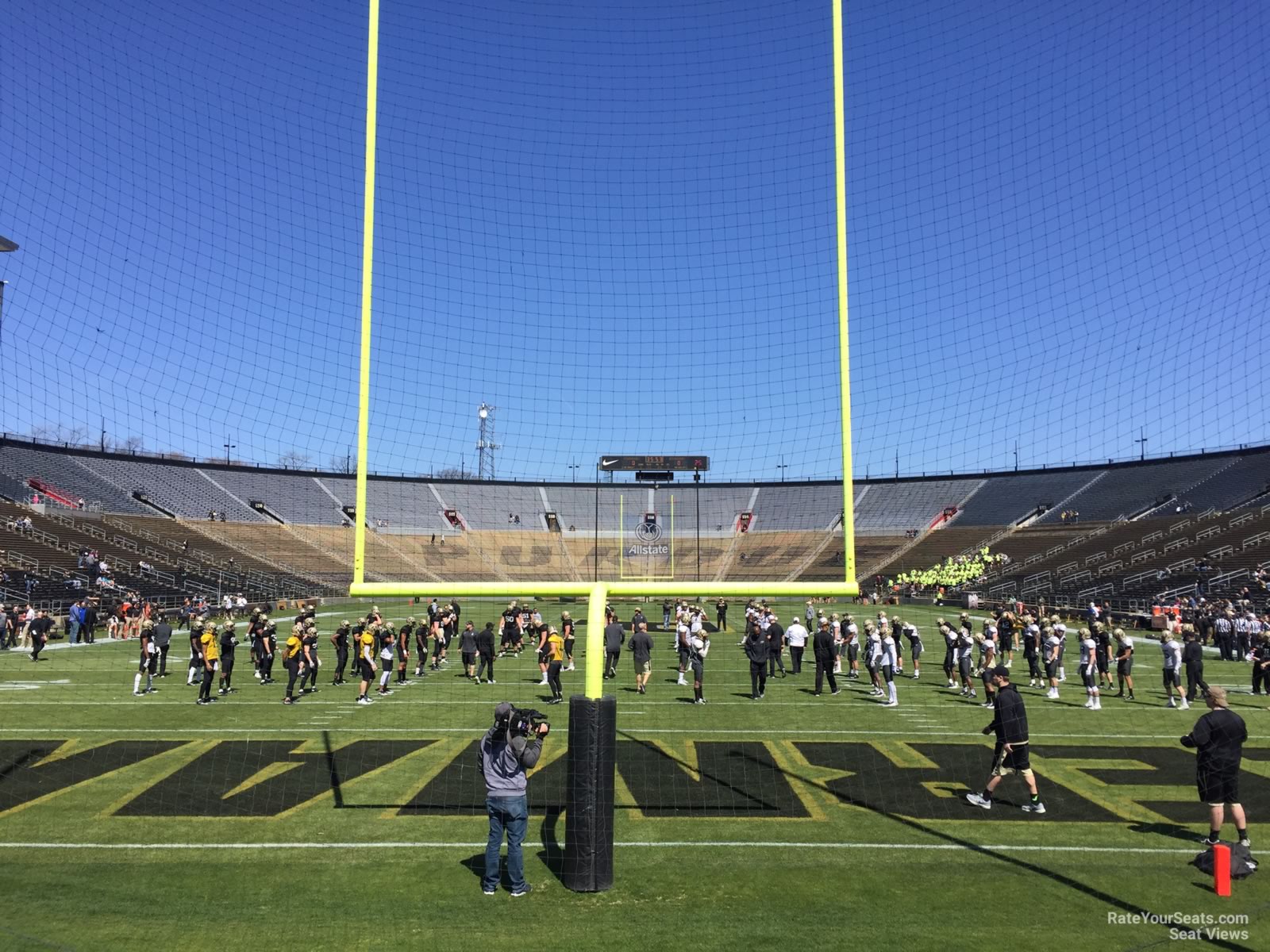 section 32, row 5 seat view  - ross-ade stadium
