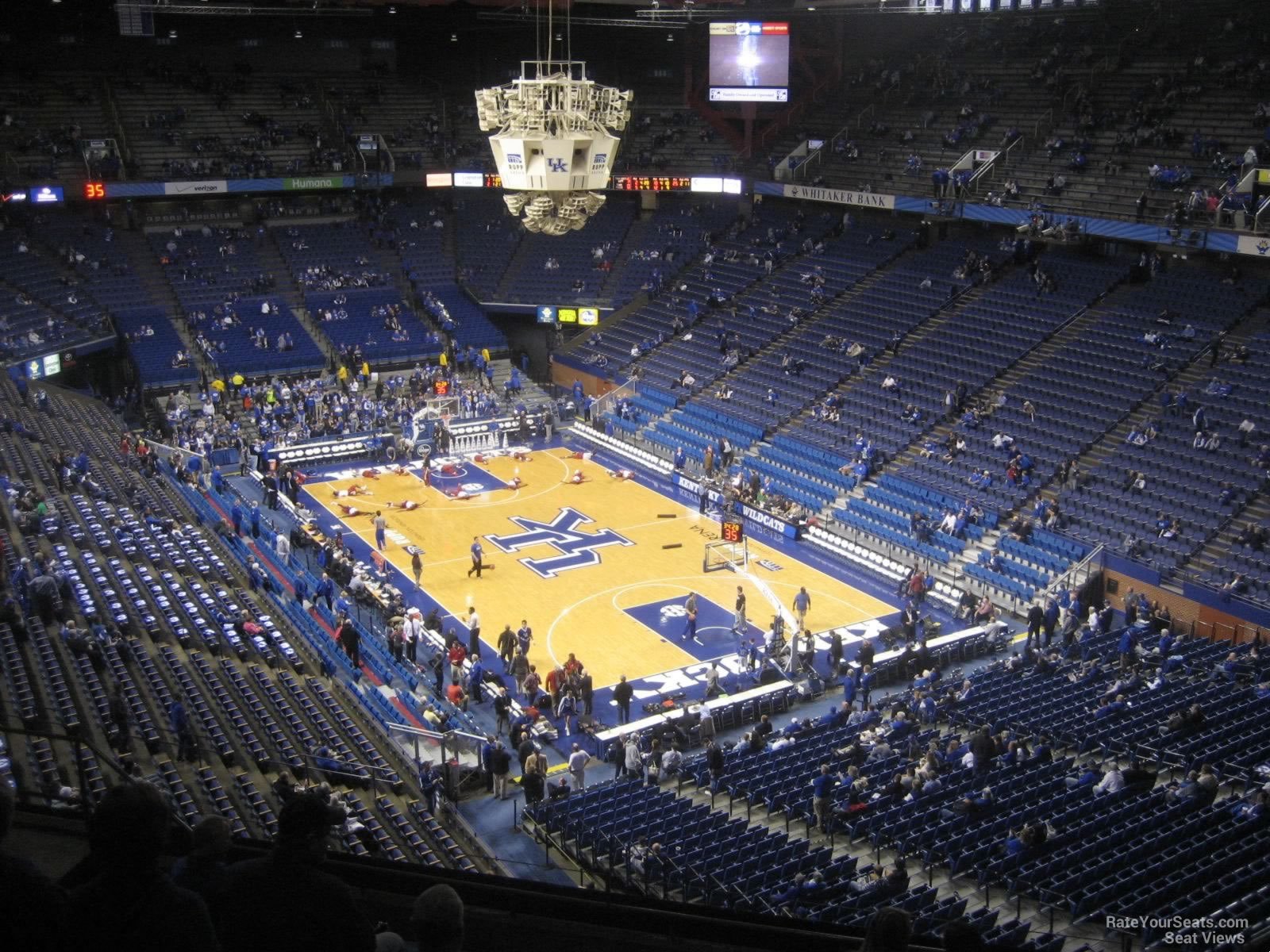 Rupp Arena Lexington Kentucky Seating Chart