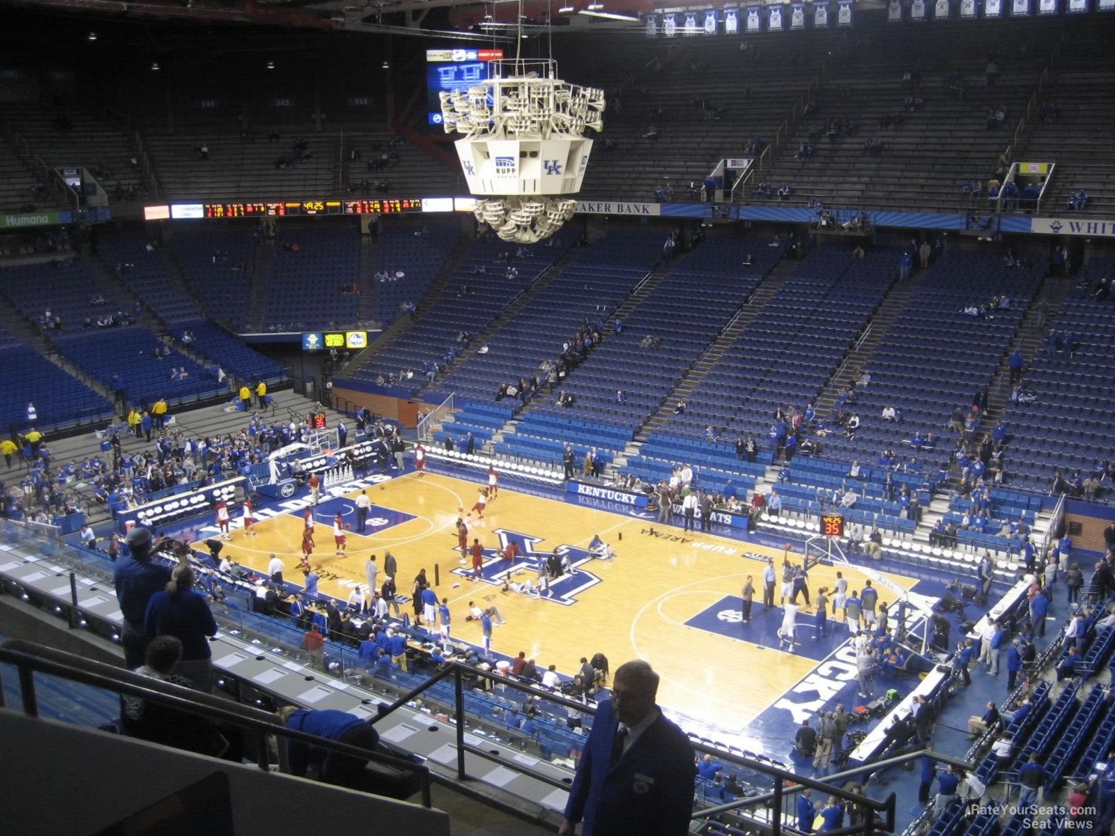 rupp arena section 228 rateyourseats com rupp arena seating chart