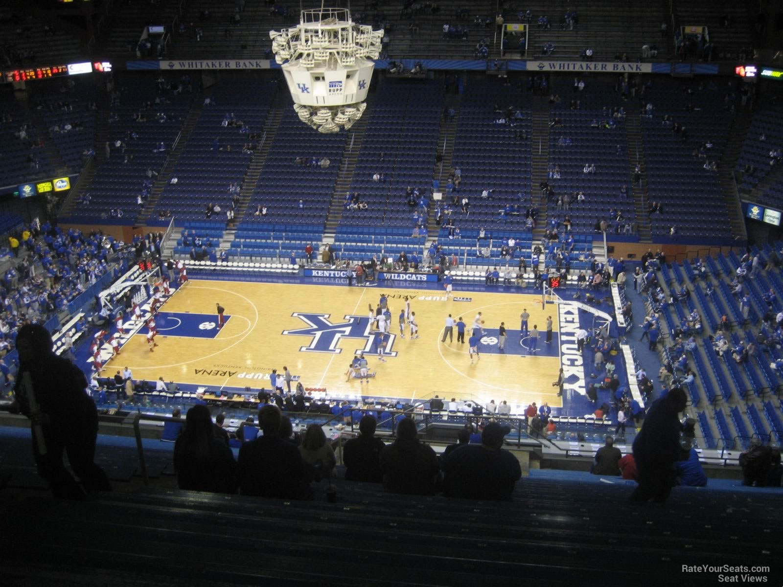 section 230, row cc seat view  for basketball - rupp arena