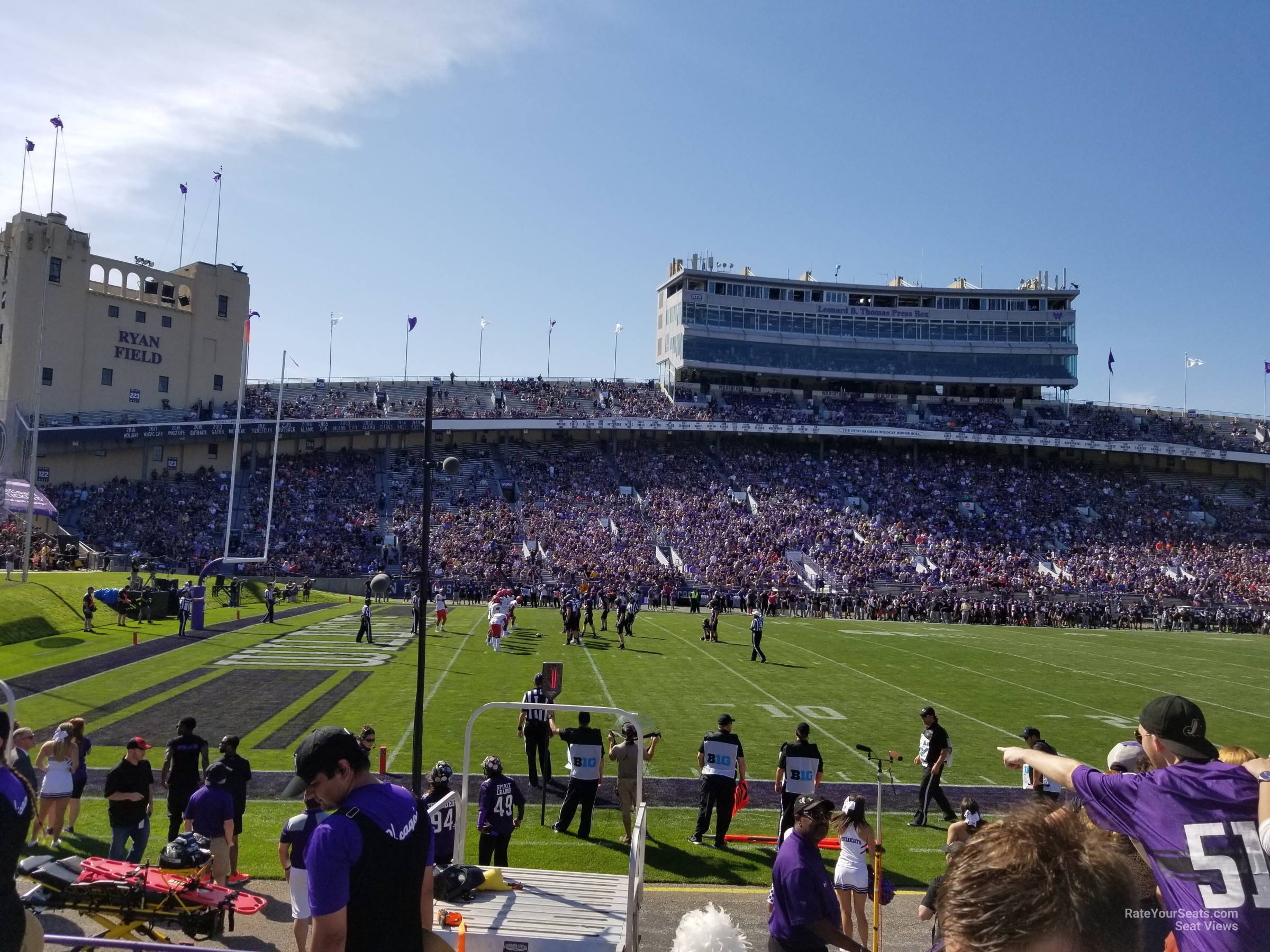 section 112, row 8 seat view  - ryan field