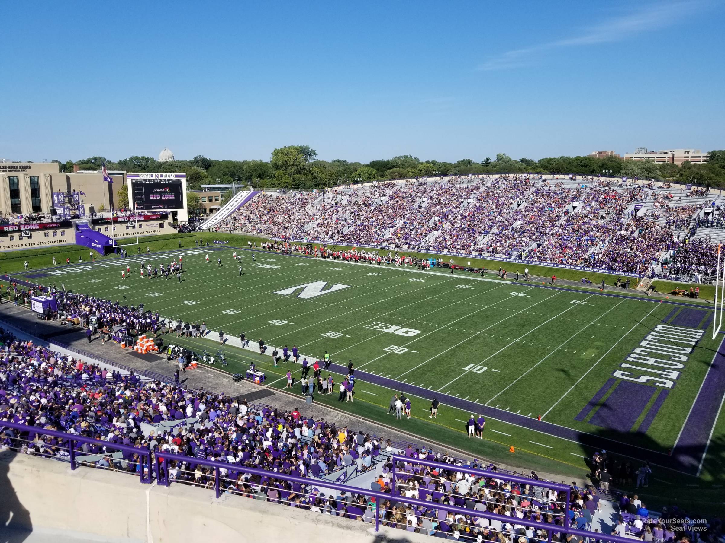 section 224, row 18 seat view  - ryan field