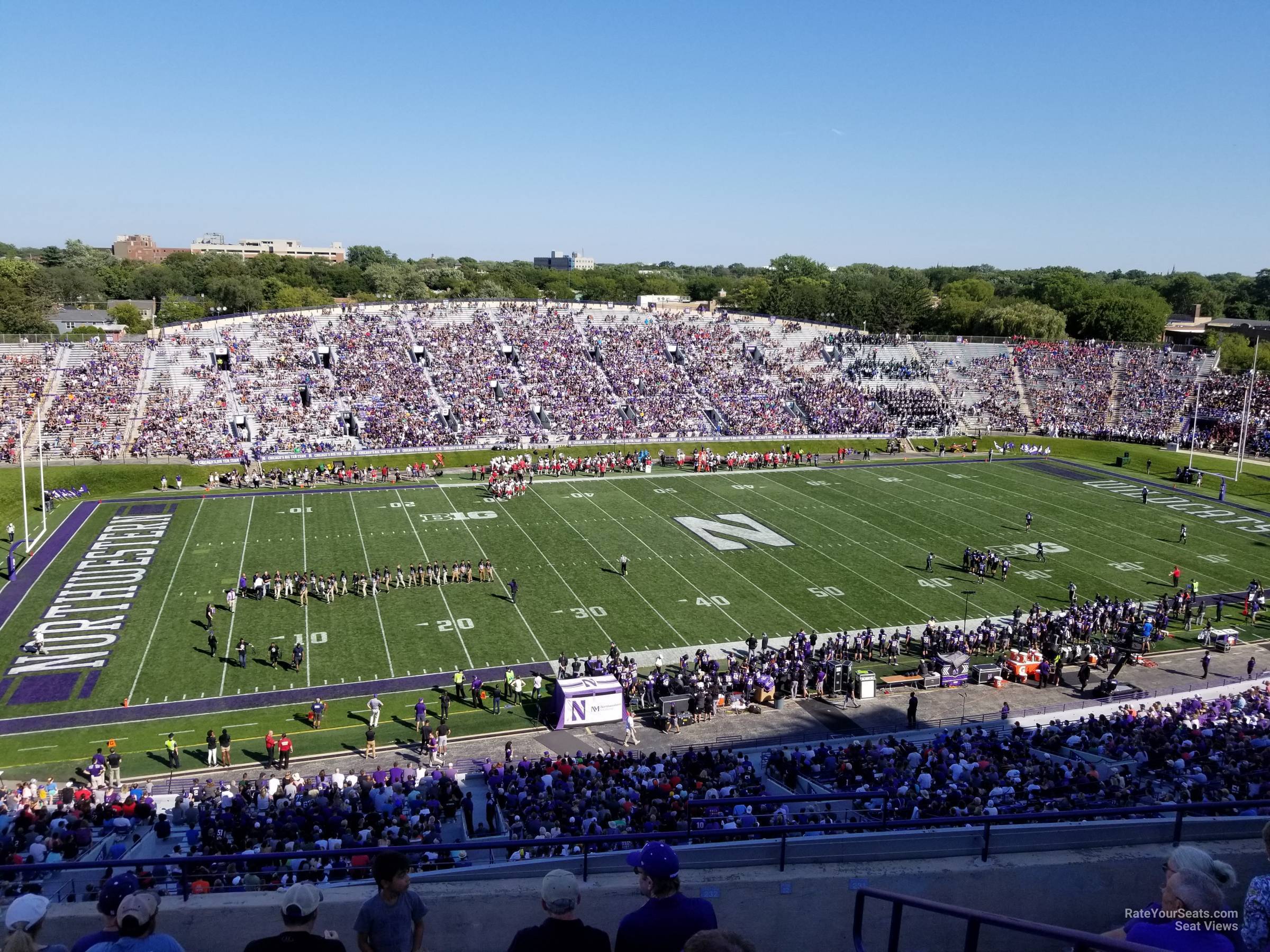 section 232, row 23 seat view  - ryan field