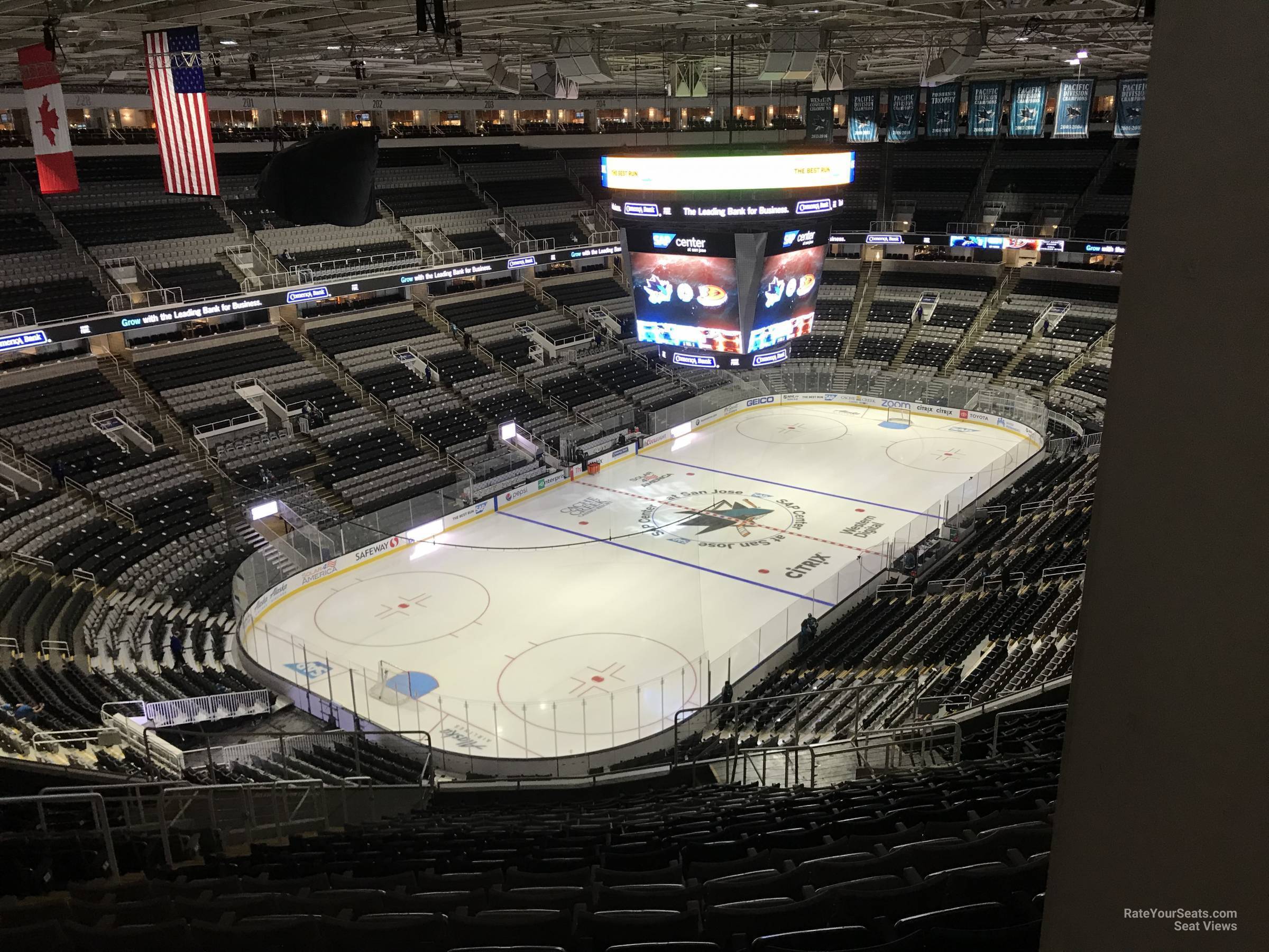 Section 210 at SAP Center 