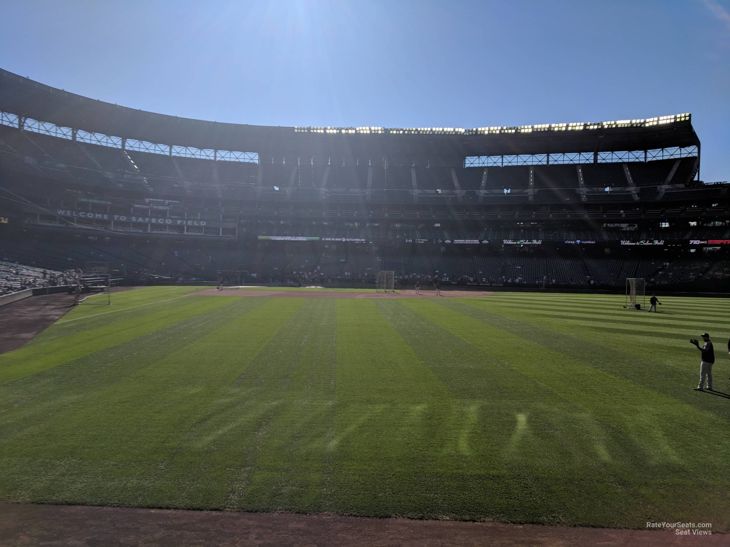 section 108, row 25 seat view  for baseball - t-mobile park