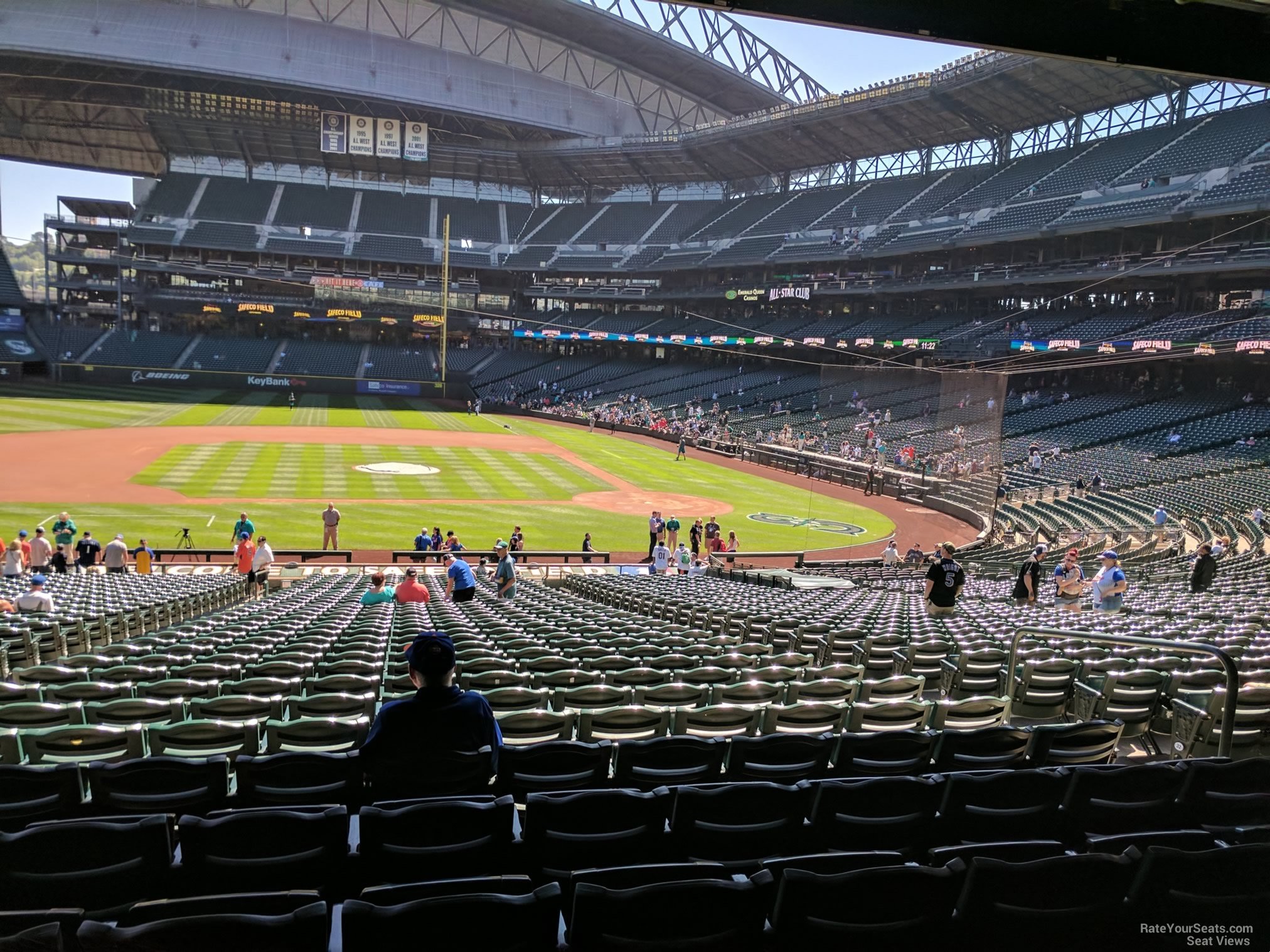 Safeco Field Detailed Seating Chart
