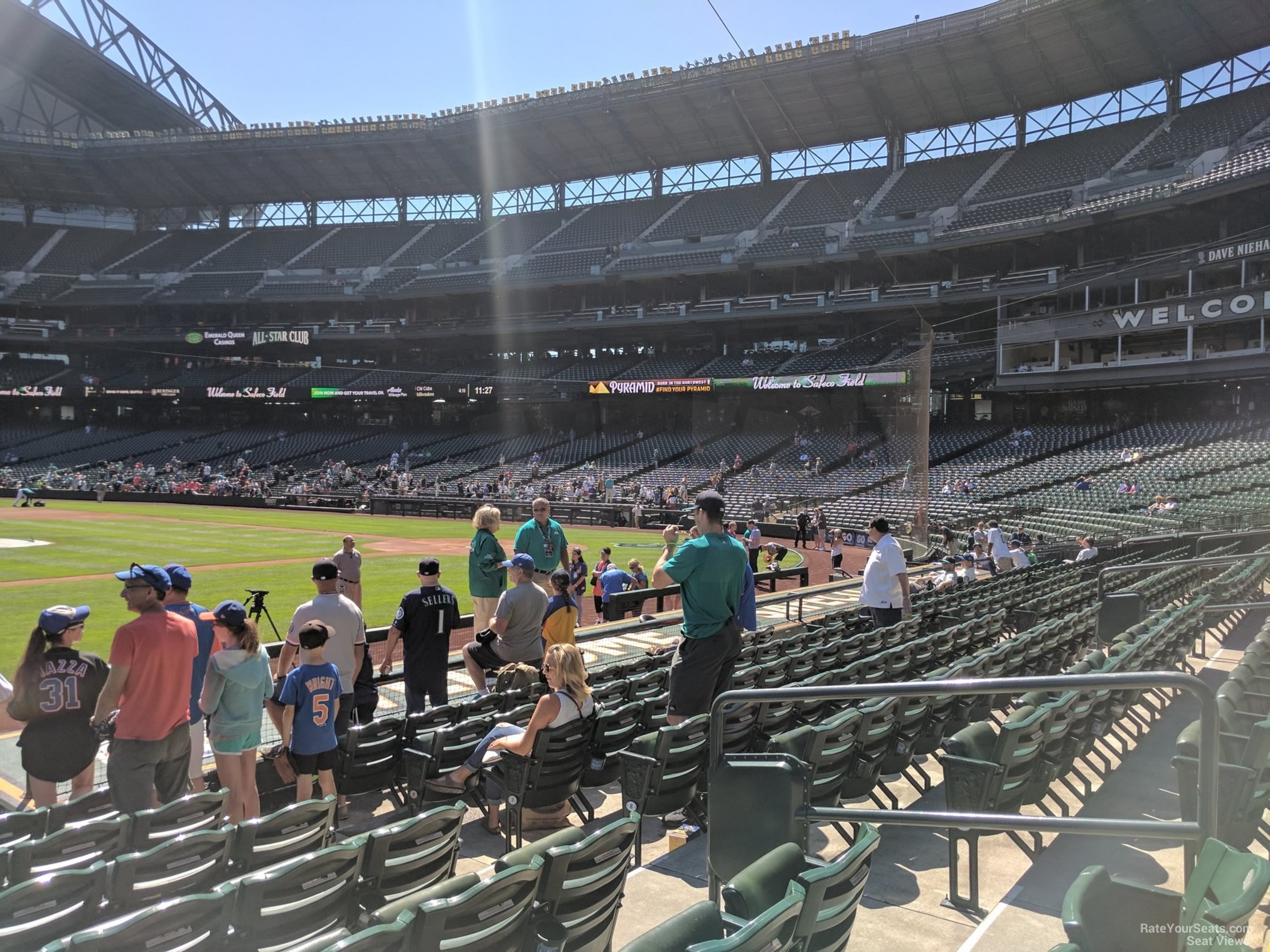 section 139, row 12 seat view  for baseball - t-mobile park