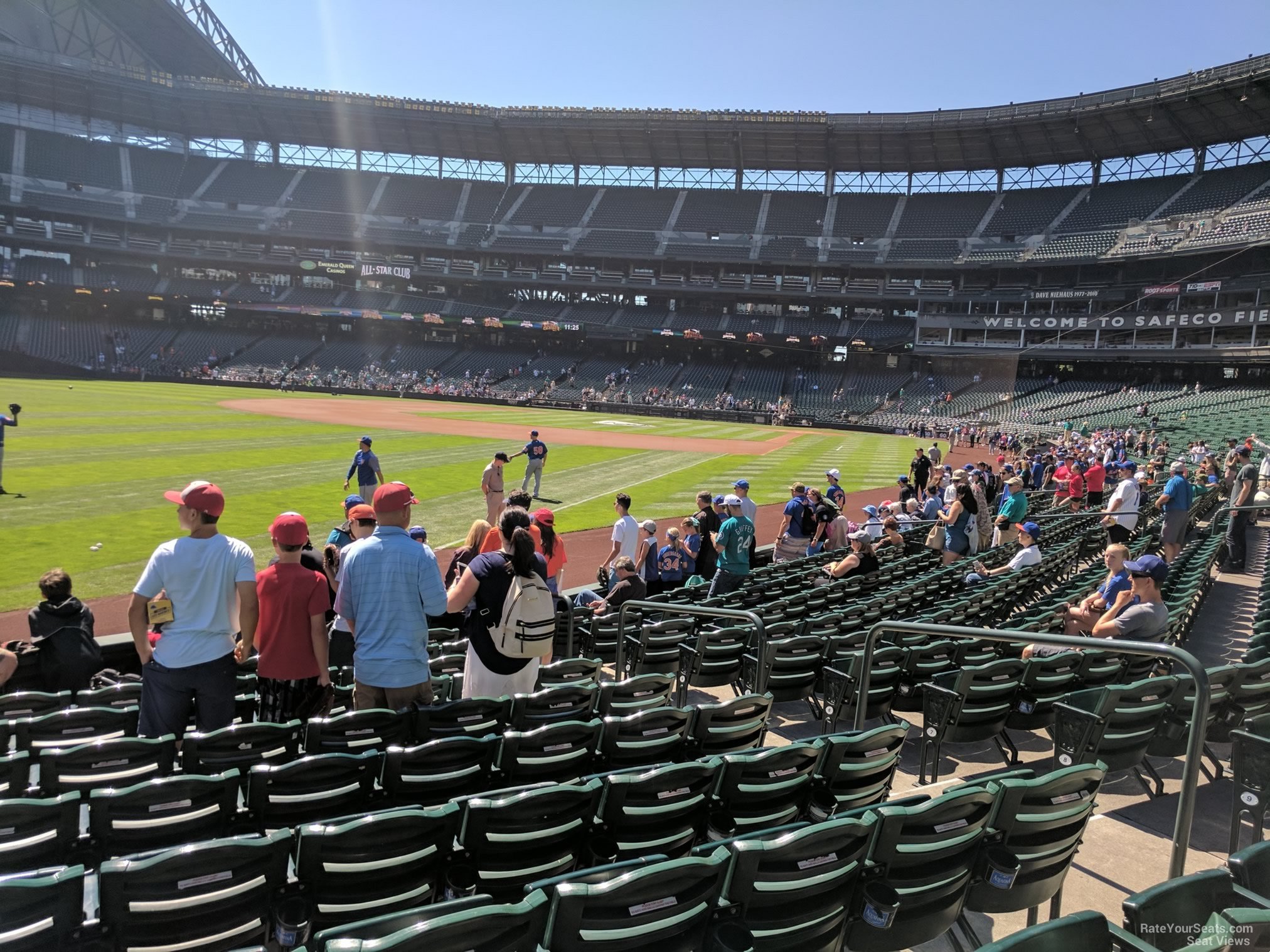 section 148, row 12 seat view  for baseball - t-mobile park